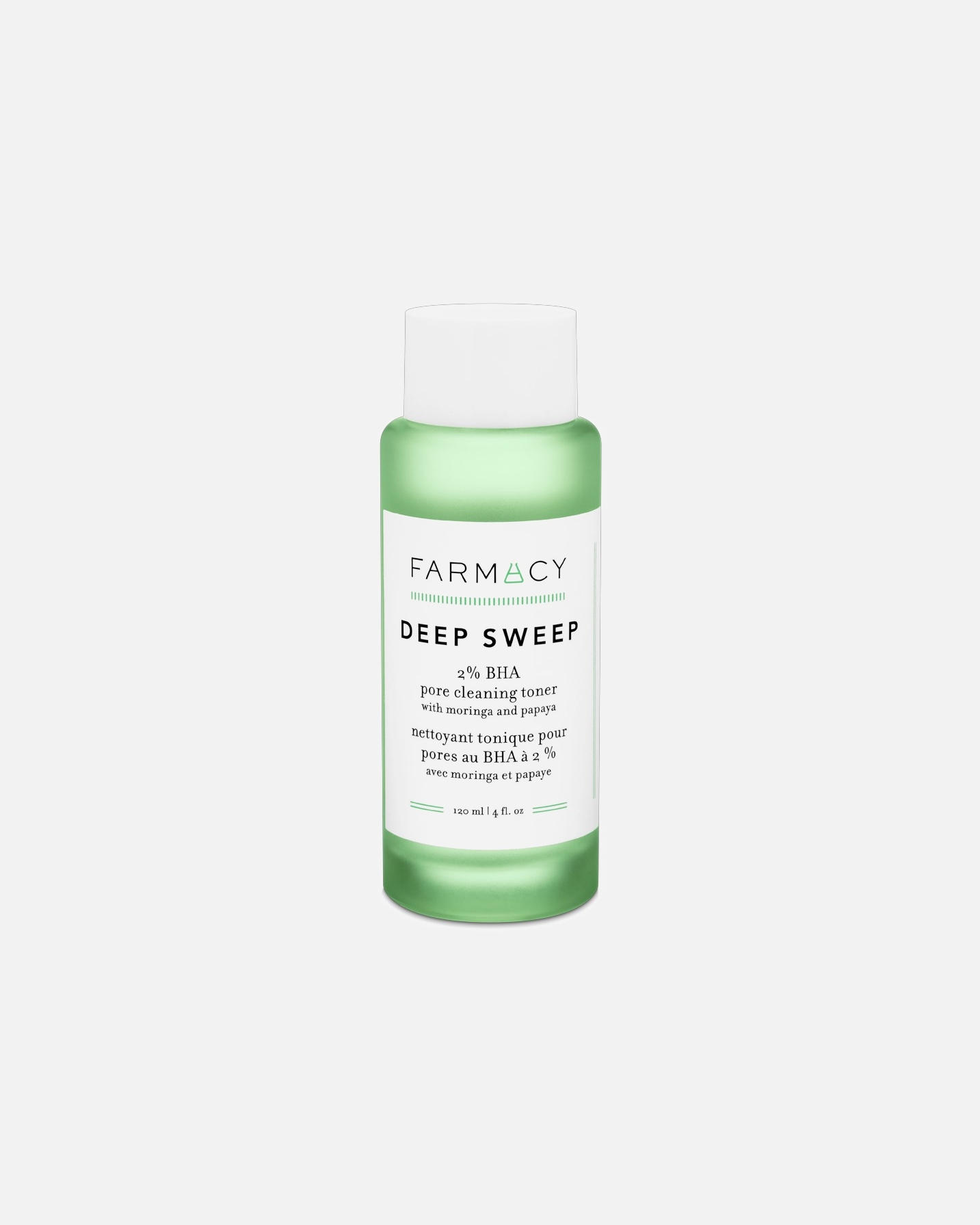Gezichtstoner voor UnisexFARMACYDeep Sweep 2% BHA Pore Cleaning Toner with Moringa and Papaya120 ml