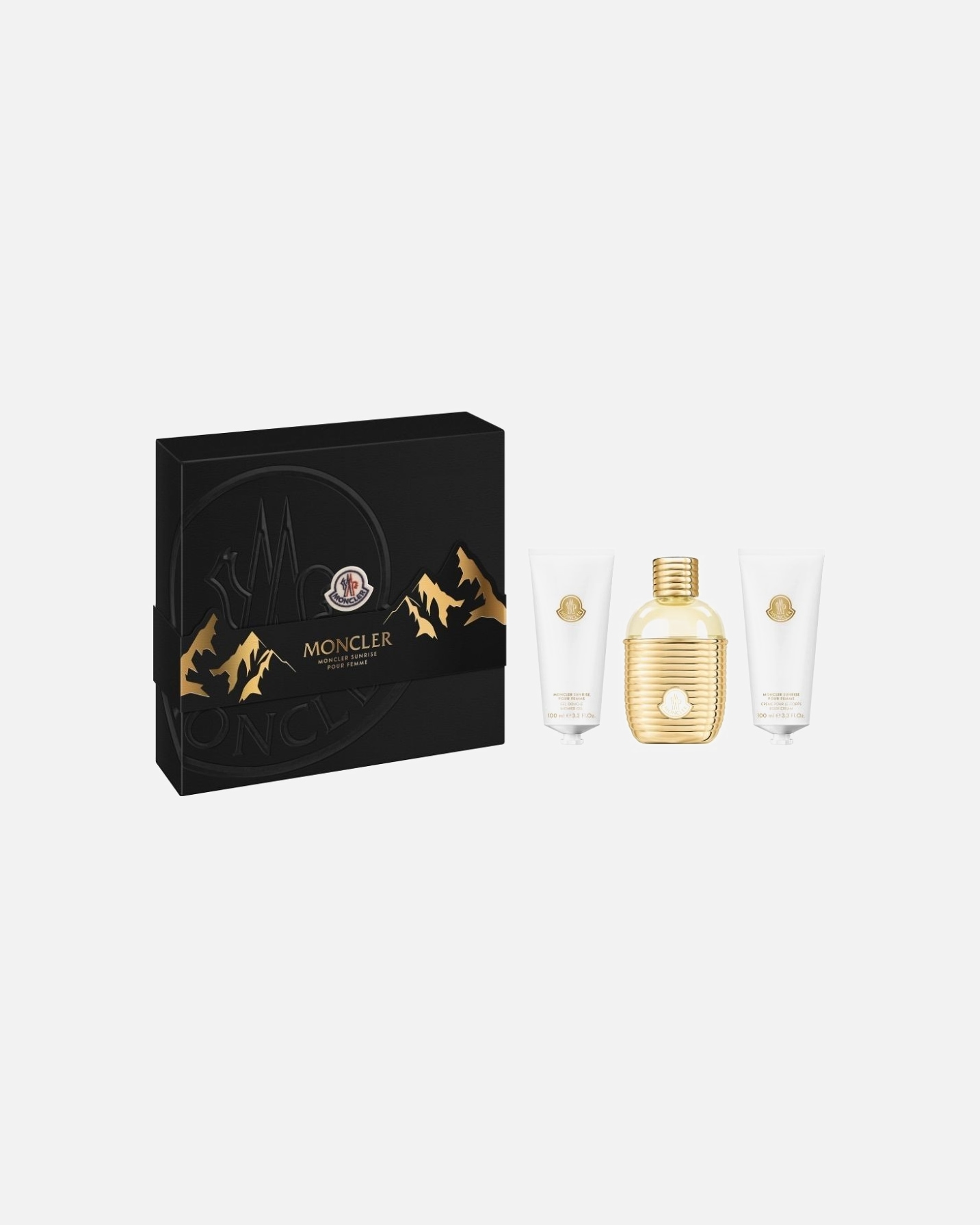 Coffret de parfum pour UnisexeMONCLERSunrisePour Femme Eau de Parfum 100 ml Coffret1 unité