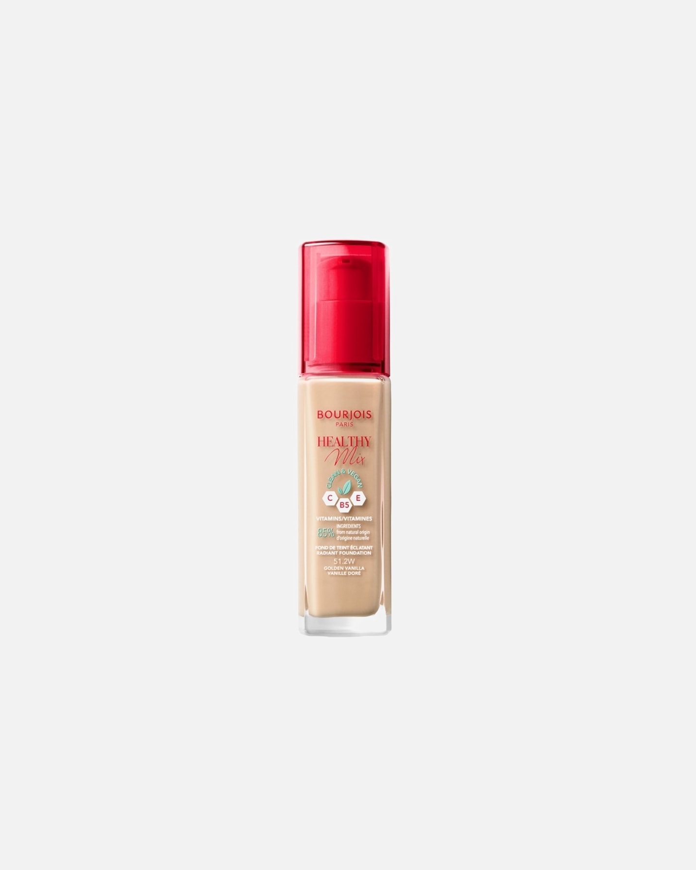 Fond de teint pour FemmeBourjoisHealthy Mix51.2 Golden Vanilla