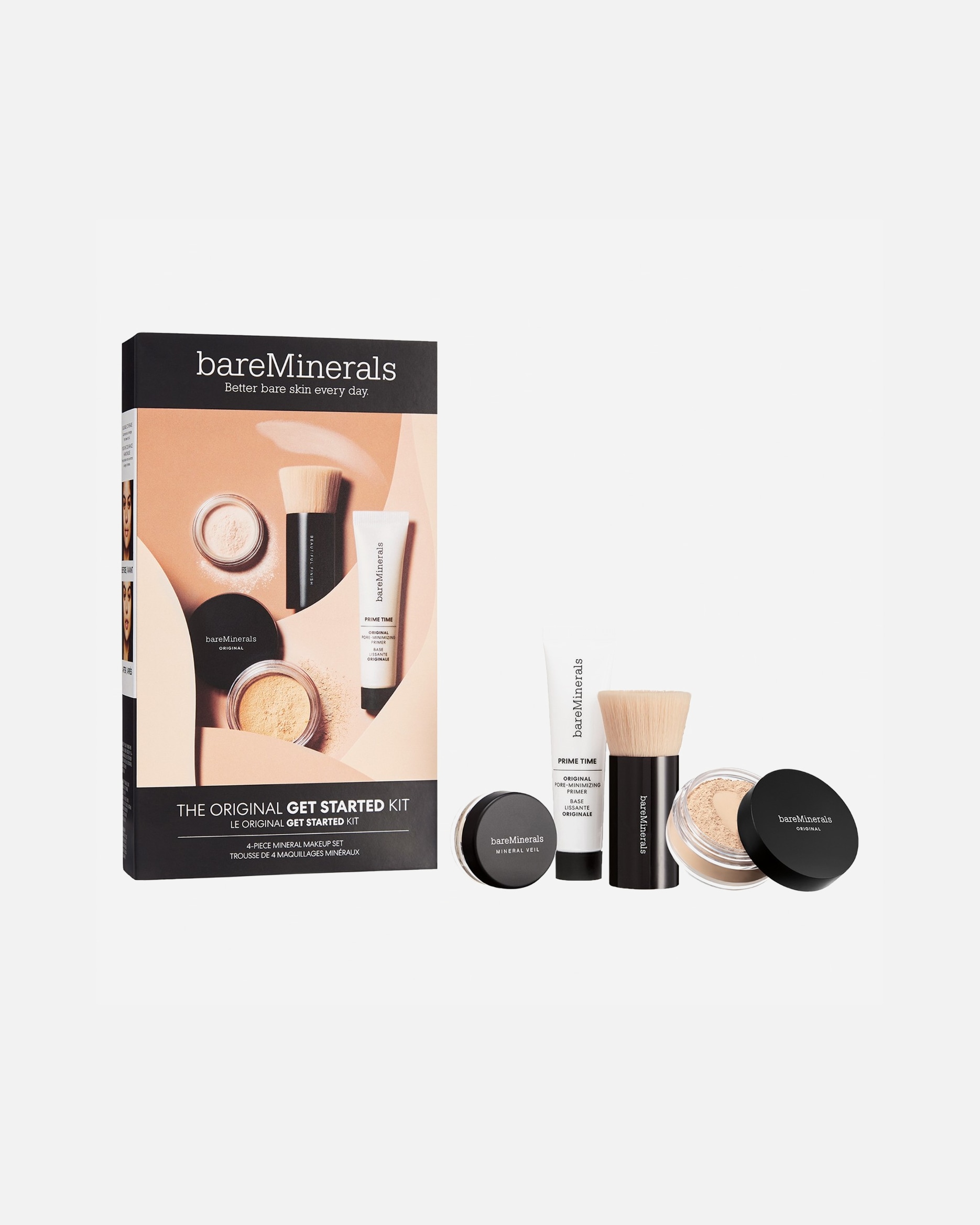 Coffret de maquillage pour le teint pour UnisexebareMineralsOriginalThe Original Get Started KitMedium Beige