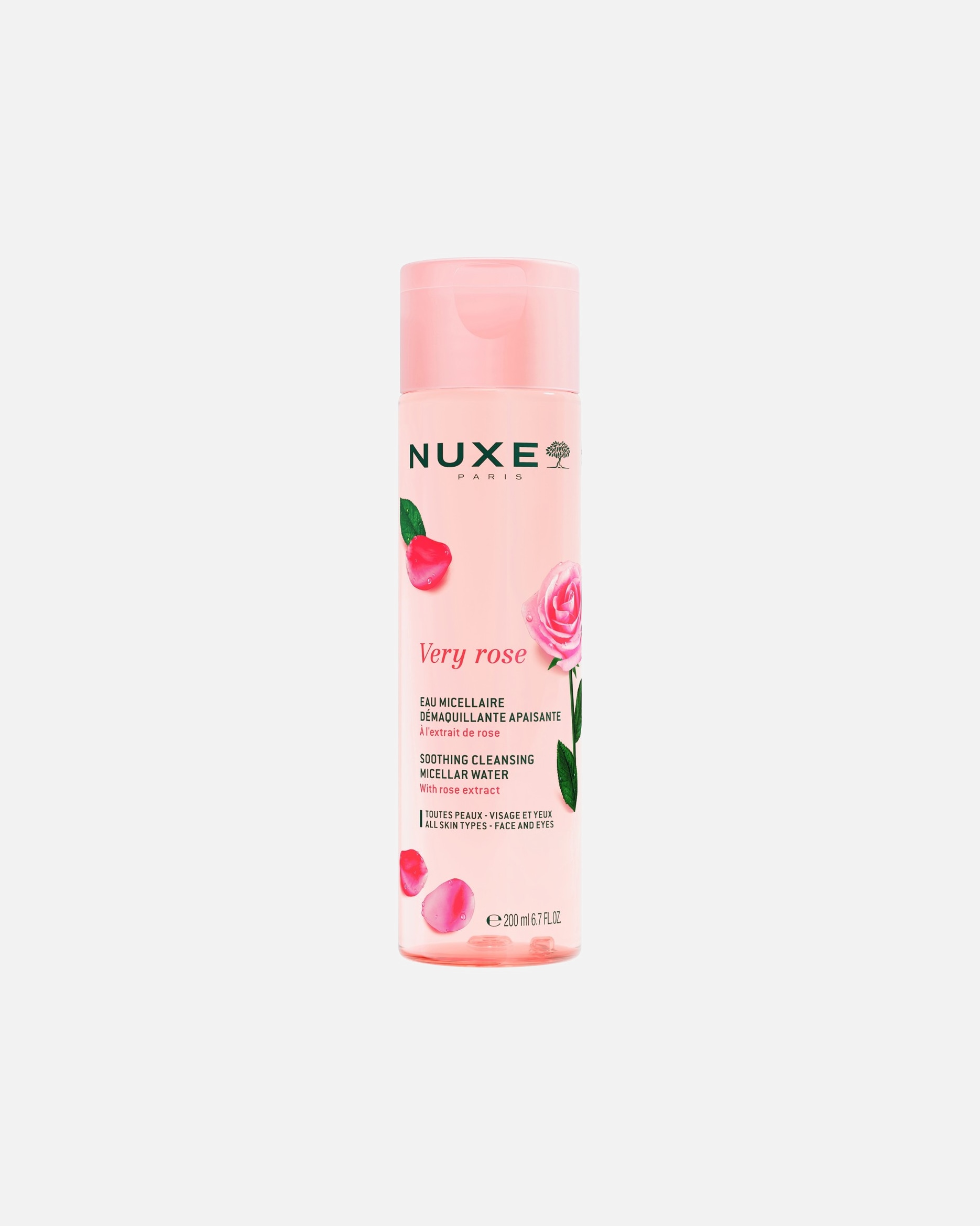 Micellair Water voor NUXEVery RoseSoothing cleansing micellar water200 ml