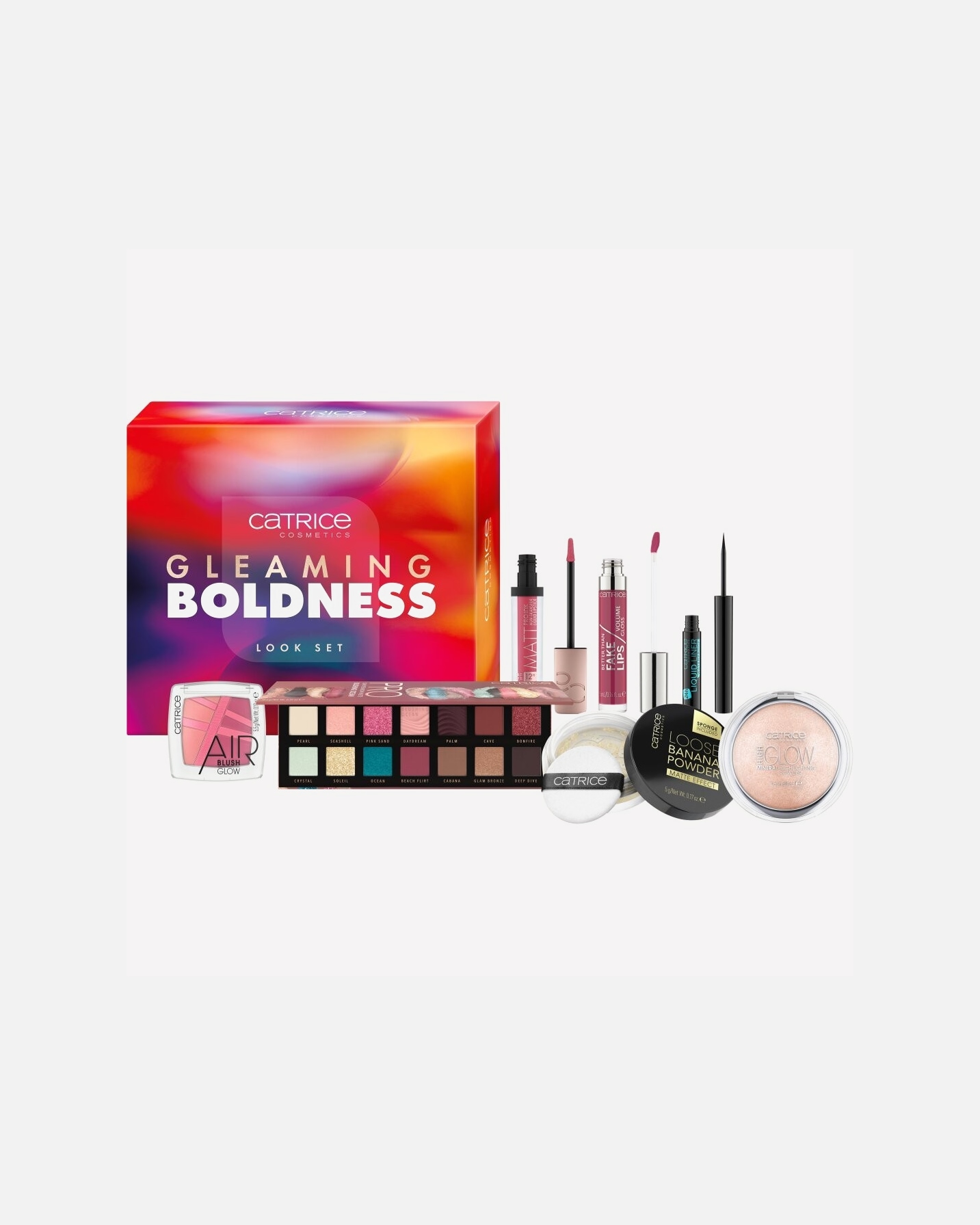 Coffret de maquillage pour le teint pour UnisexeCatriceGleaming Boldness1 unité