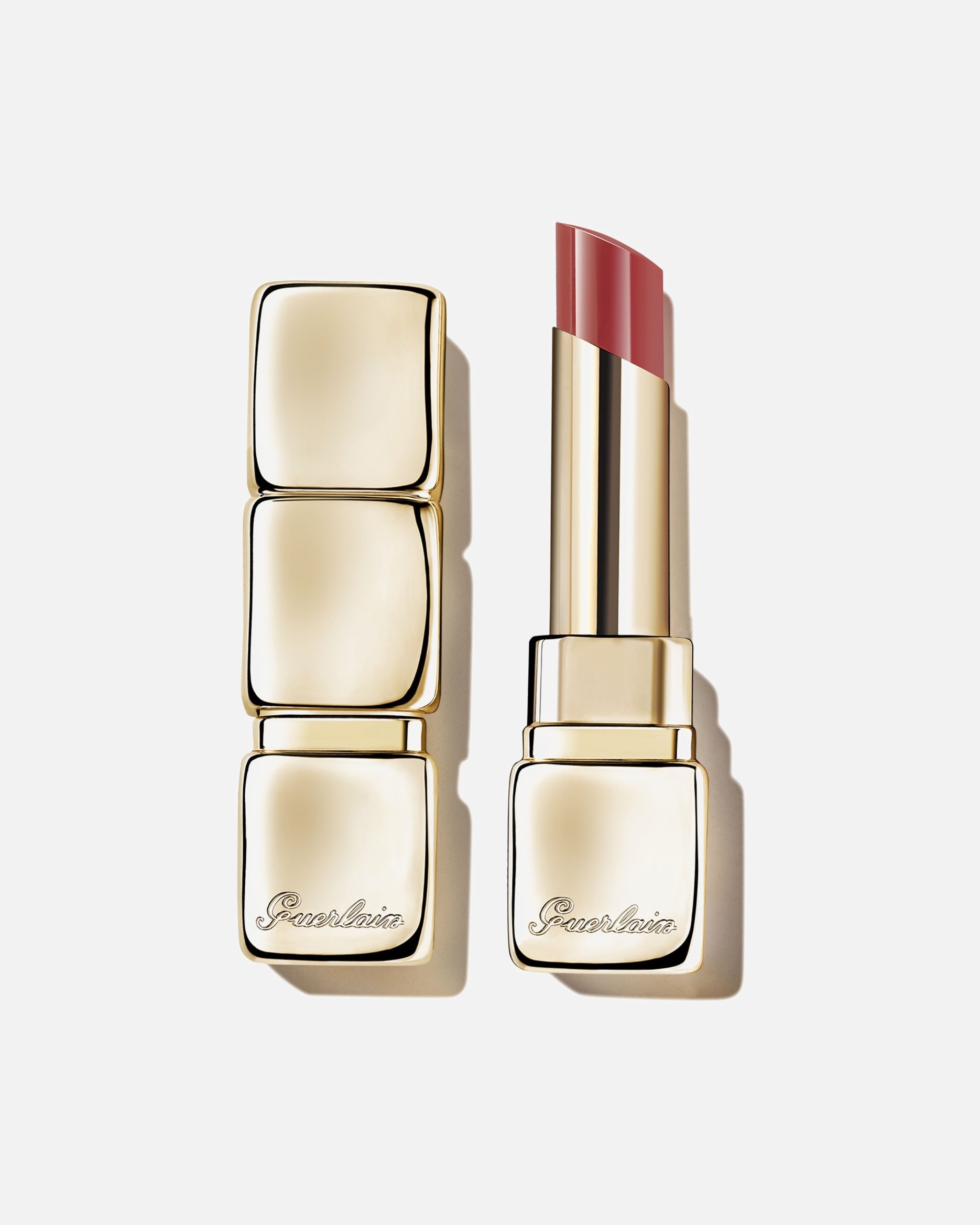 Lipstick voor UnisexGuerlainKissKiss Shine Bloom229 - PETAL BLUSH