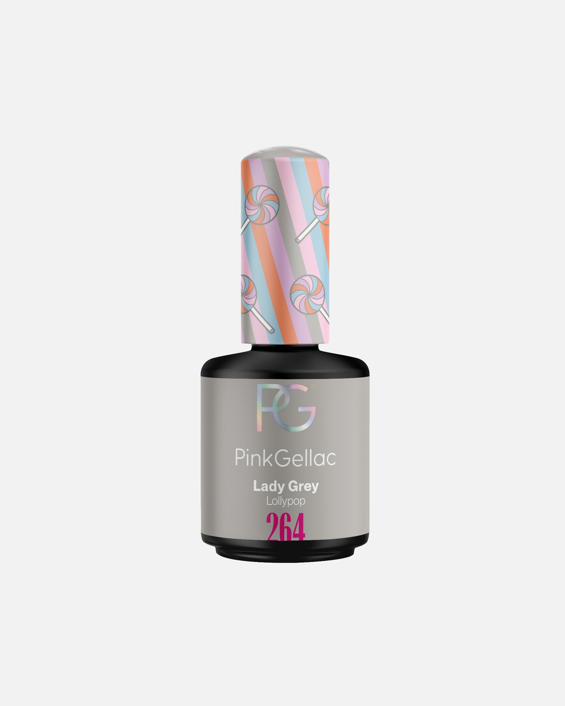 UV-nagellak voor UnisexPink GellacGel Nagellak264 Lady Grey