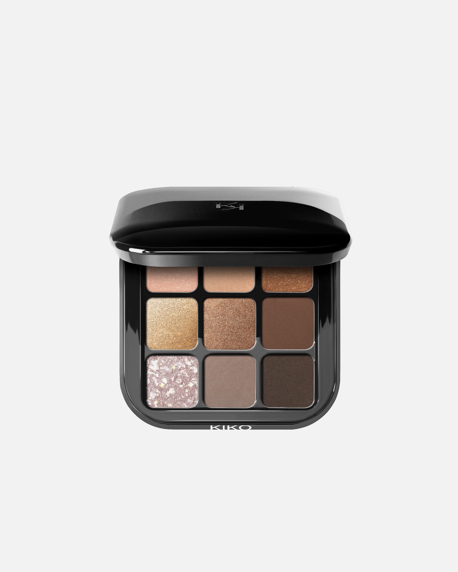 Fard à paupières pour FemmeKIKO MilanoDefault Brand LineGlamour Multi Finish Eyeshadow Palette01 - EARHT TONES
