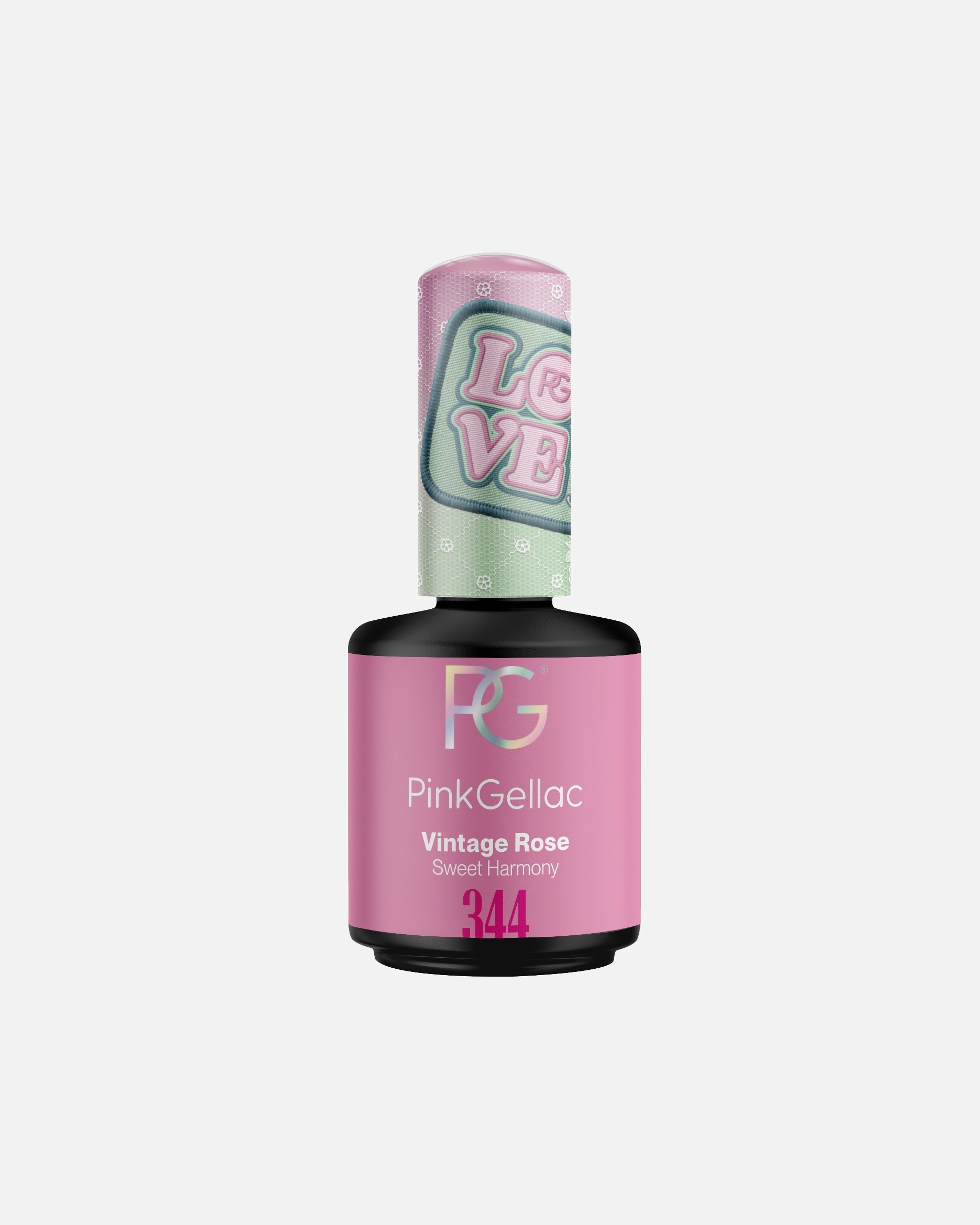 UV-nagellak voor UnisexPink GellacGel Nagellak344 Vintage Rose