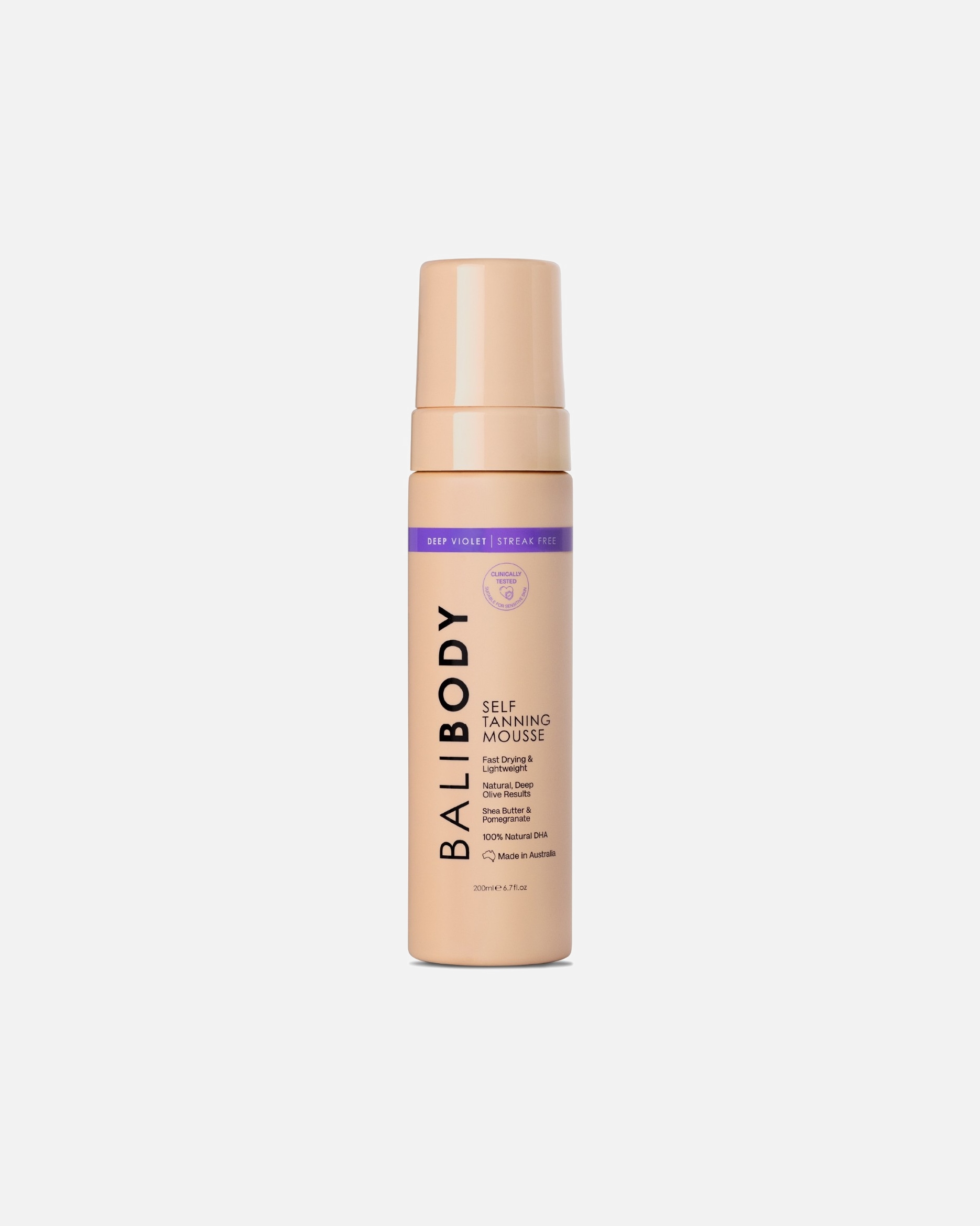 autobronzant pour UnisexeBali BodyDeep Violet Tanning Mousse200 ml