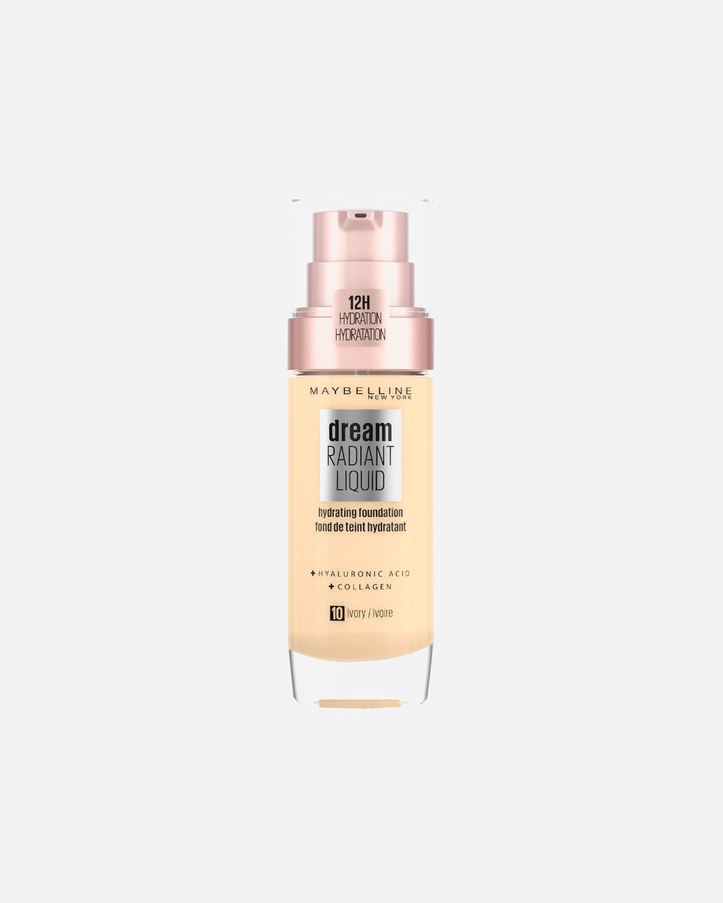 Foundation voor MaybellineDream Radiant LiquidIVORY