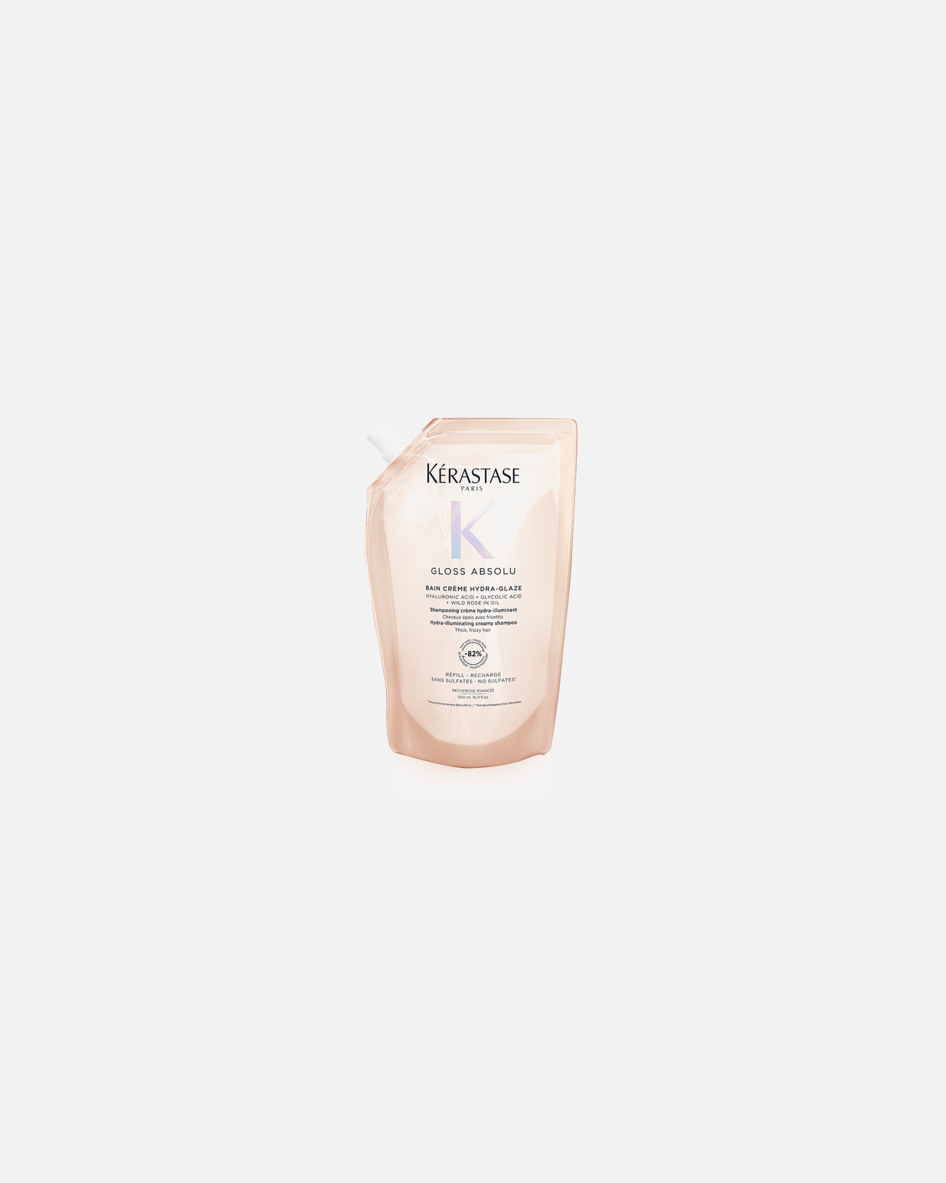 Bain capillaire pour UnisexeKÉrastaseGloss AbsoluBain Crème Hydra-Glaze500 ml - Recharge