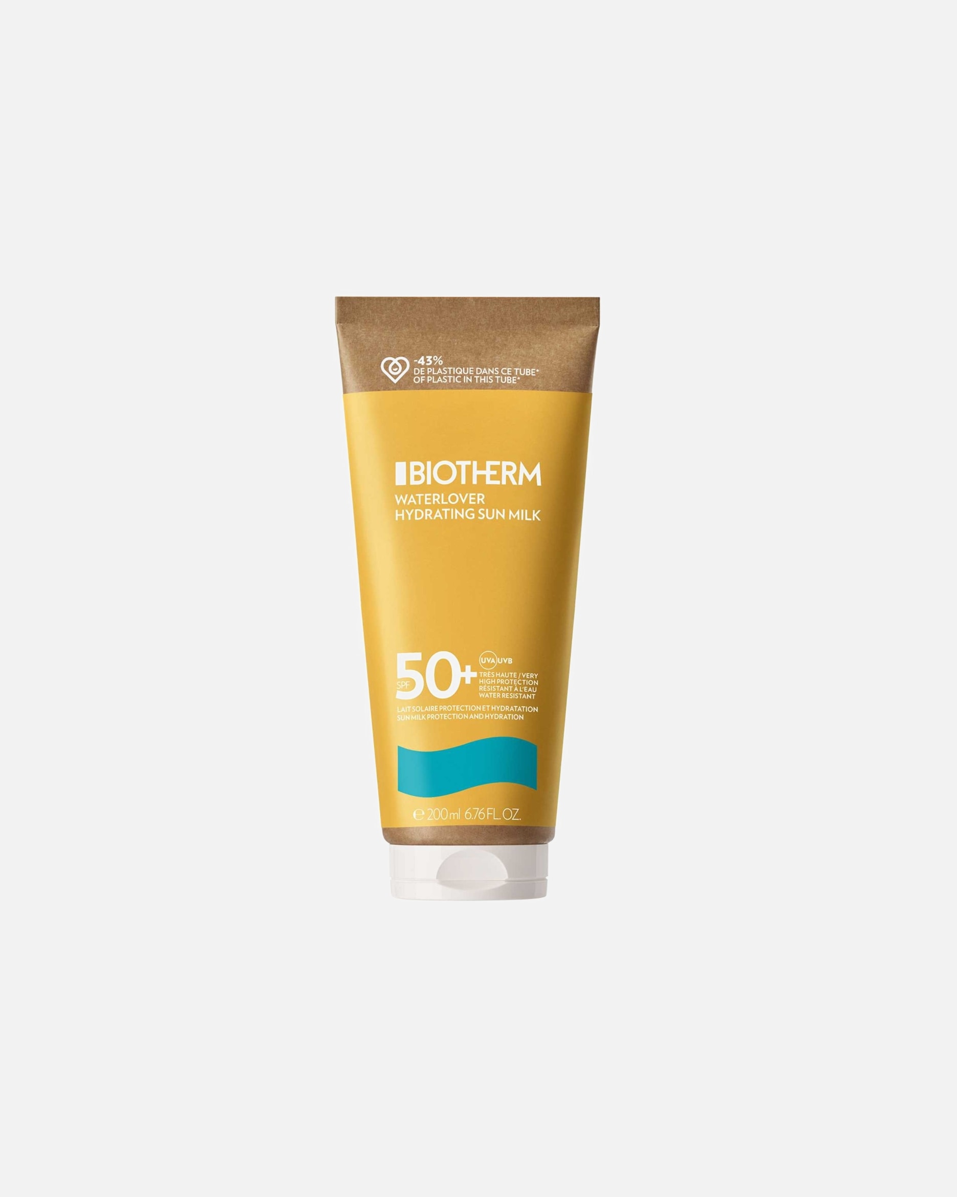 Crème solaire pour le corps pour UnisexeBiothermWater LoverSPF 50200 ml