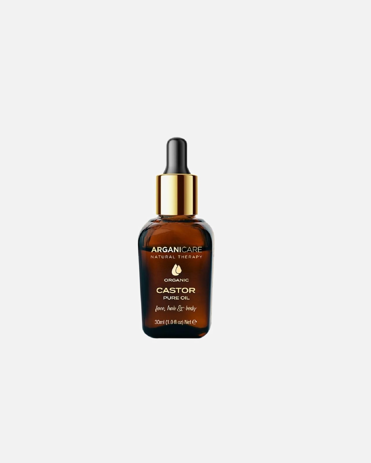 Huile pour le corps pour UnisexeArganicareCastor Organic oil30 ml