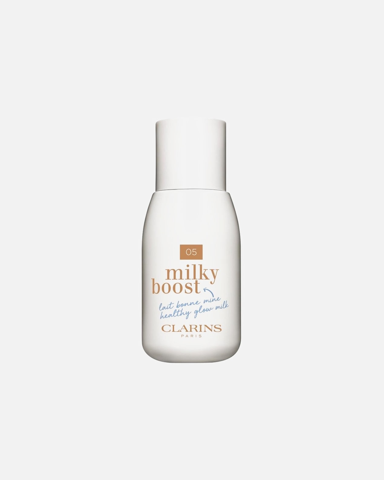 Foundation voor ClarinsMilky Boost Foundation05 - MILKY SANDALWOOD