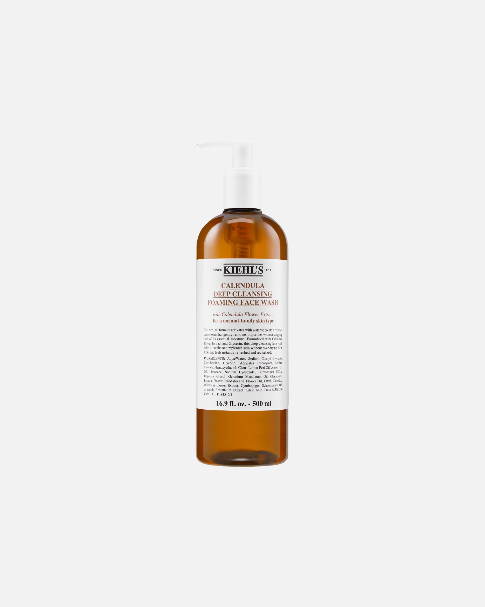 Reinigingsgel voor UnisexKiehl’sCalendulaCalendula Deep Cleansing Foaming Face Wash500 ml