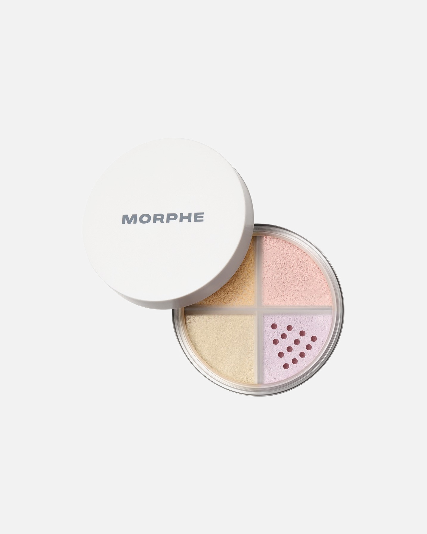 Fixeerpoeder voor MorpheDefault Brand LineBake & Set Loose Powder QuadBRIGHT BALANCE