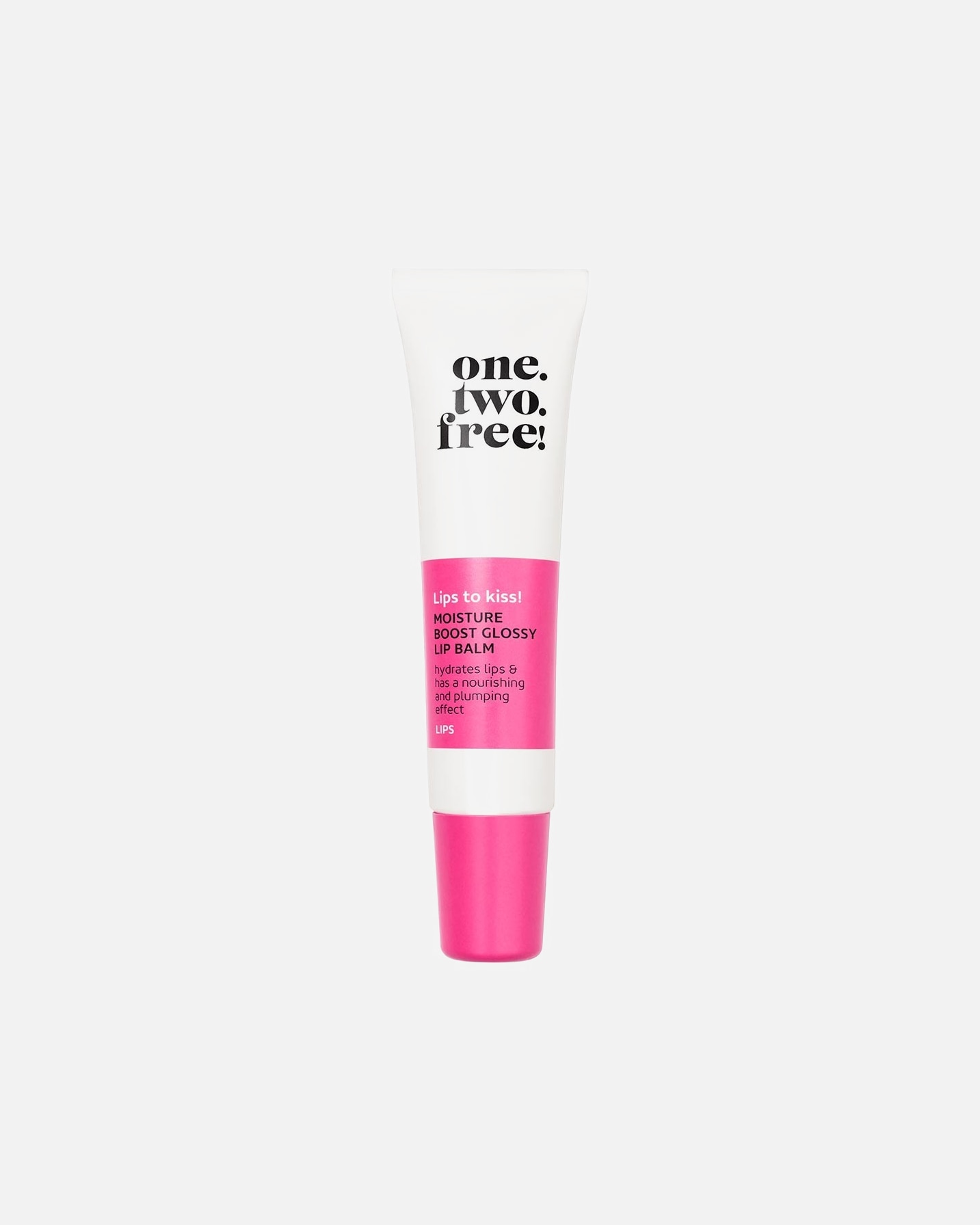 Lippenbalsem voor Unisexone.two.free!Moisture Boost Glossy Lip Balm01 Original