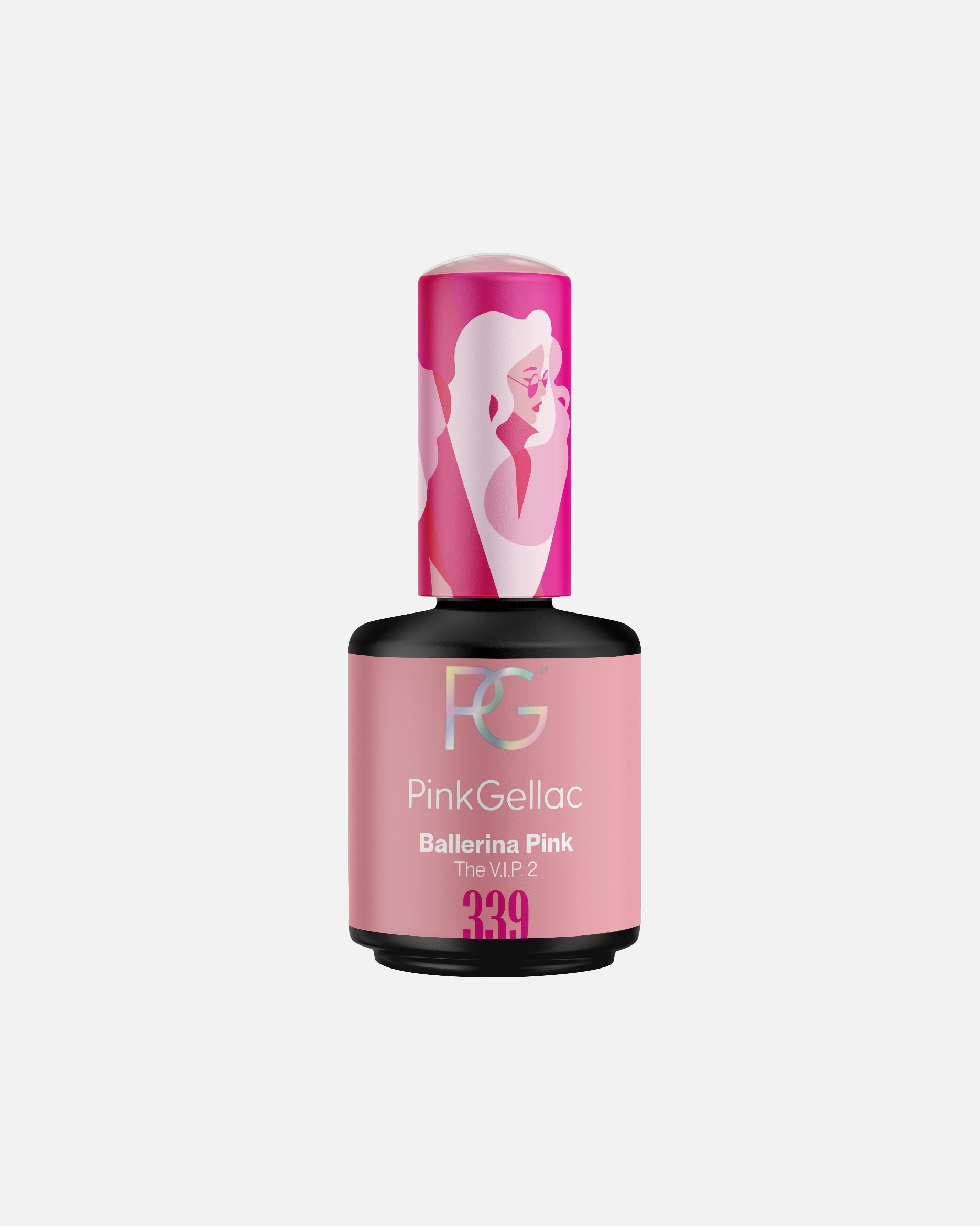 UV-nagellak voor UnisexPink GellacGel Nagellak339 Ballerina Pink