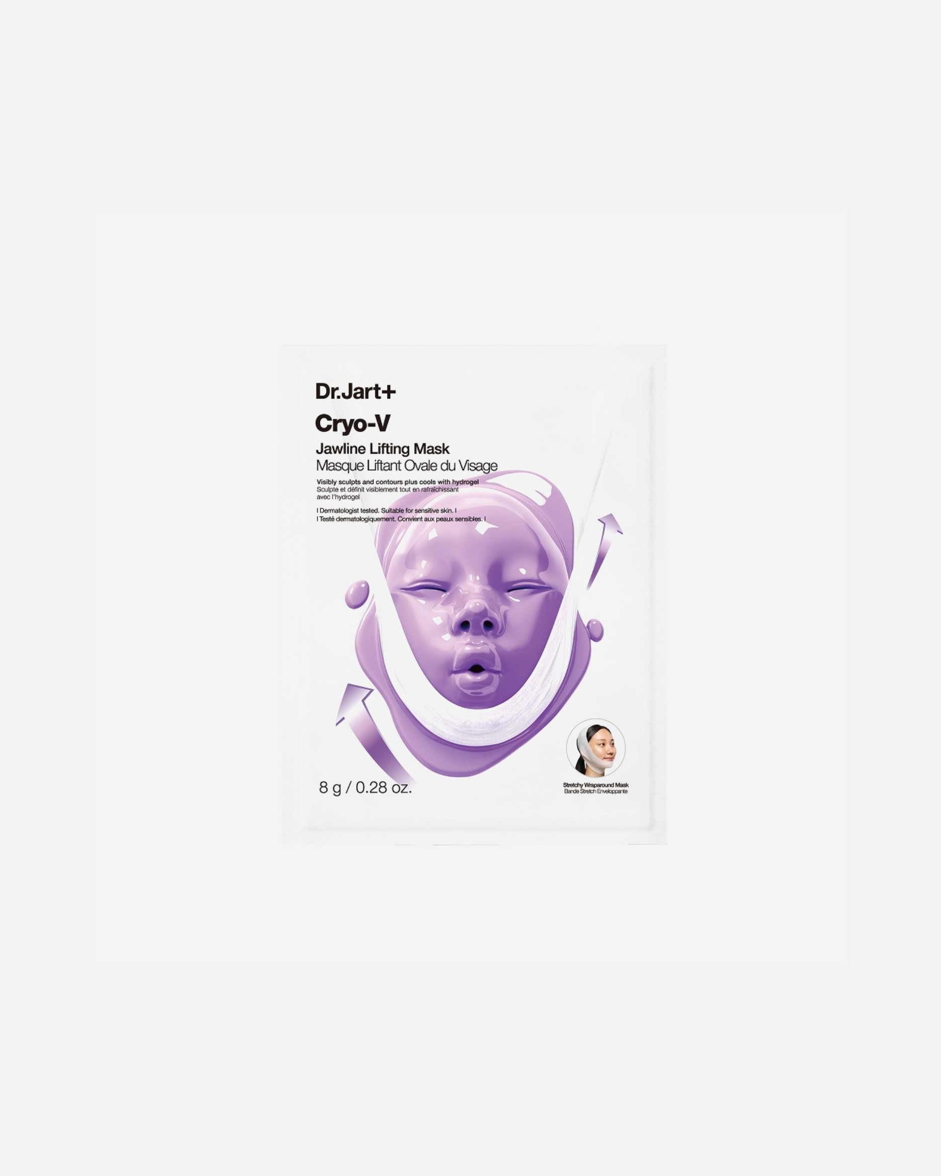 Masque anti-âge pour UnisexeDr. Jart+Cryo Rubber™Cryo V-Sculpt Jawline Lifting8 Grammes
