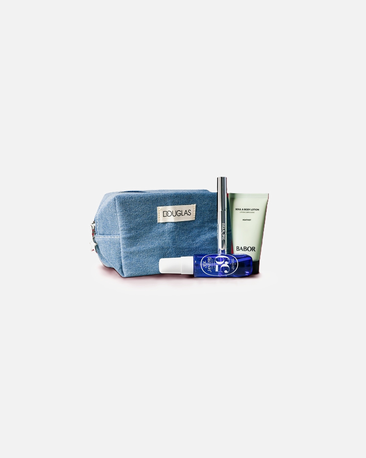 Douglas Beauty Bag (jeans) bij besteding vanaf € 89,- op het hele online assortiment