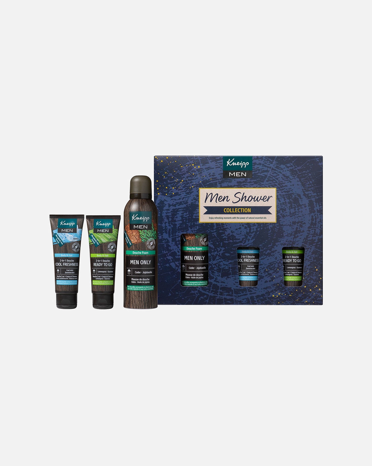 Coffret soin corps pour HommeKneippLuxe Geschenkset Douche For Men
