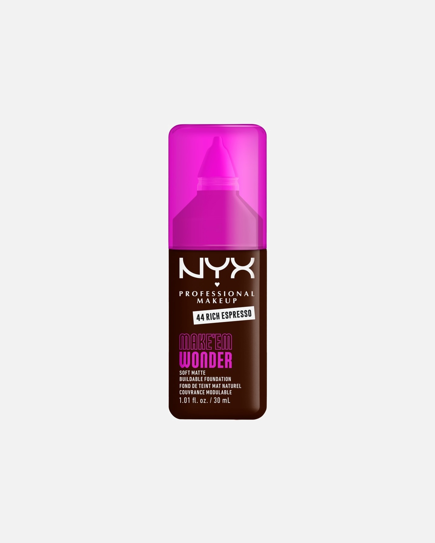 Foundation voor NYX Professional MakeupMake 'EM Wonder44 - RICH ESPRESSO