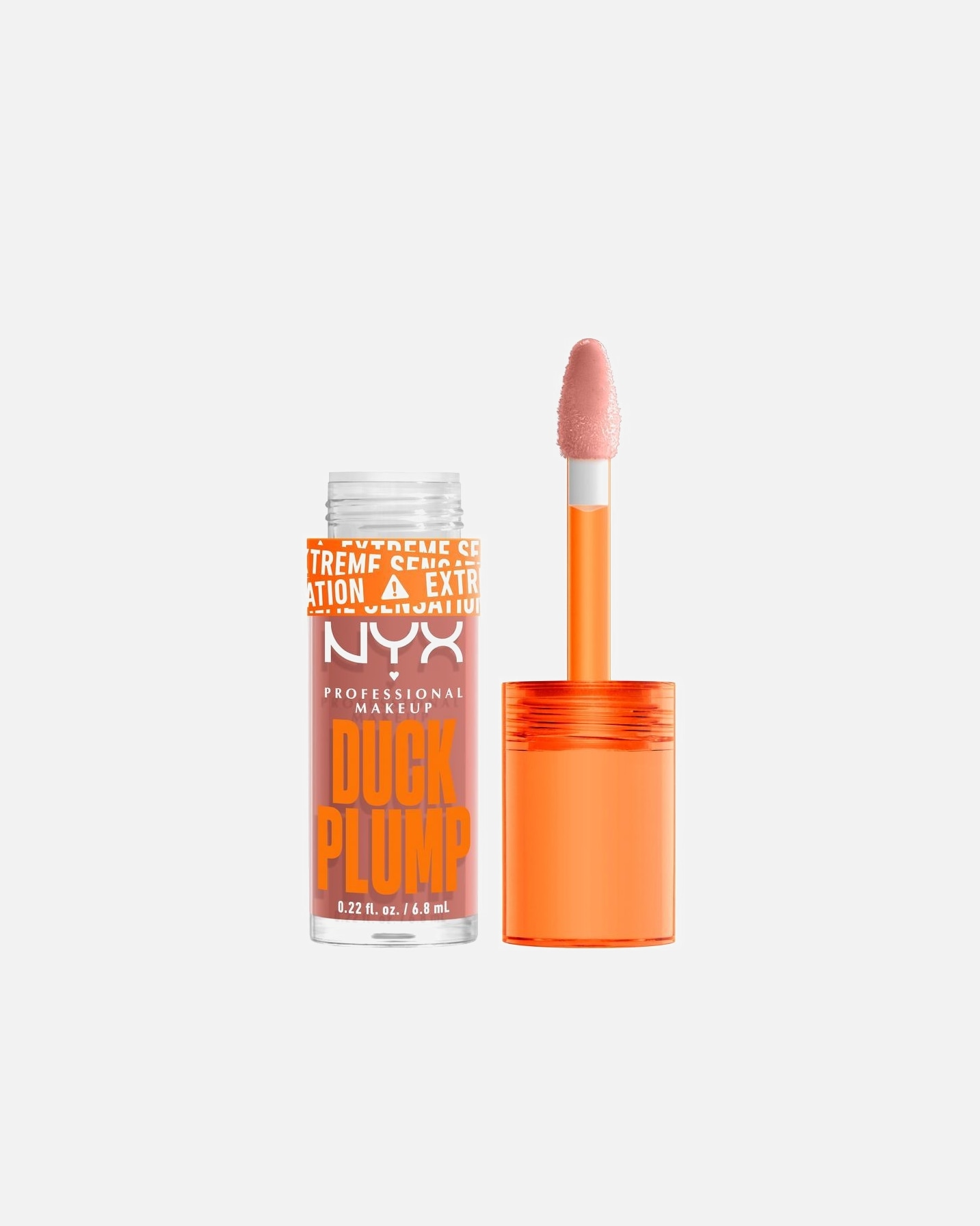 Lip Gloss voor NYX Professional MakeupDuck Plump LipglossBANGIN' BARE