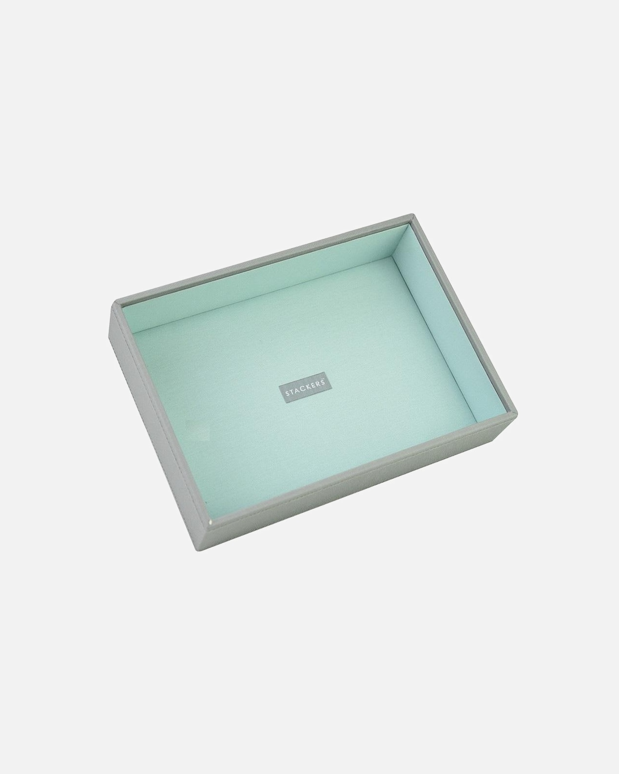 Accessoires de mode pour UnisexeStackersRANGEMENT BIJOUX 1 COMPARTIMENT GRIS & MINT1 stuk