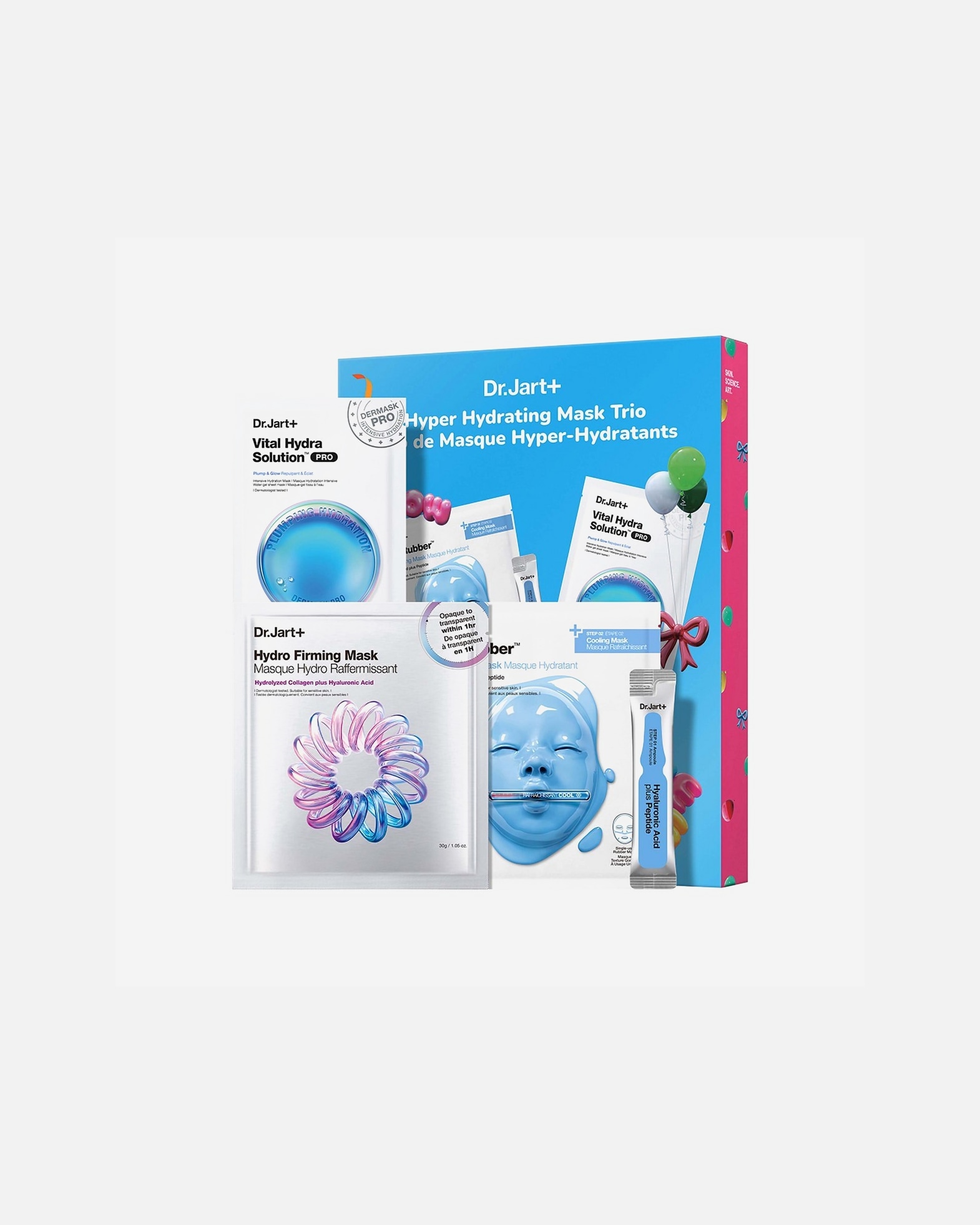 Gezichtsverzorgingsset voor UnisexDr. Jart+Default Brand LineHyper Hydrating Mask Trio Intens1 stuk