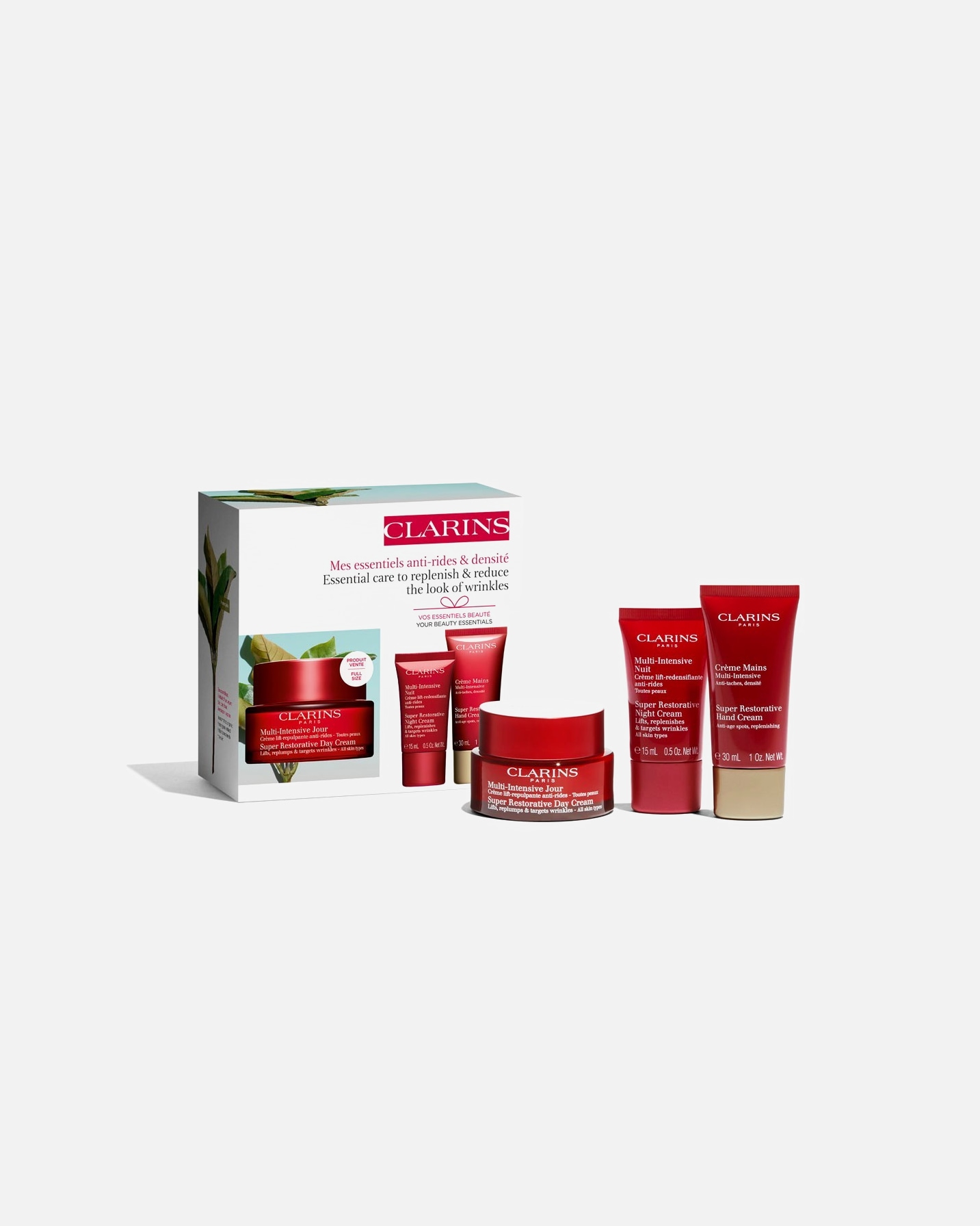 Coffret soin visage pour FemmeClarinsSuper Restorative Set1 Piece