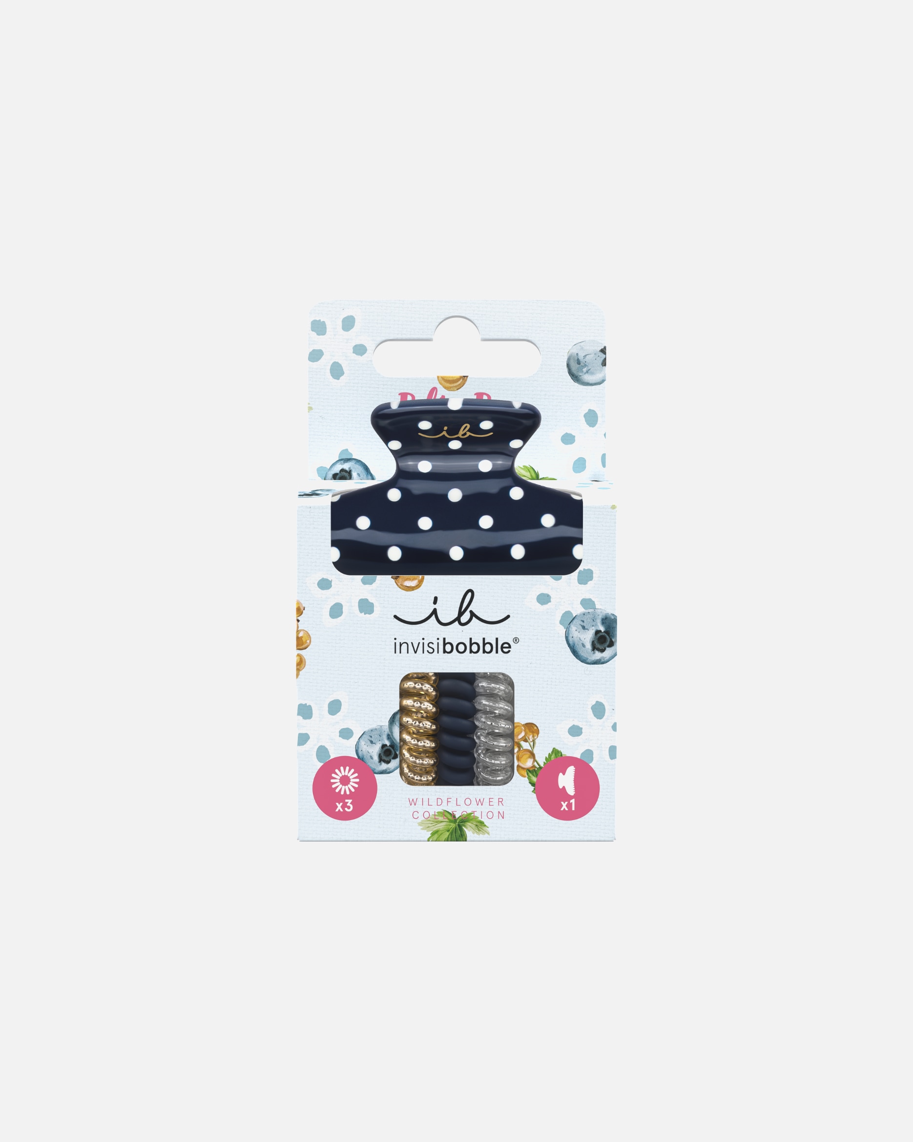 Accessoires pour les cheveux pour UnisexeInvisibobbleClipstarPolka Pop1 unité