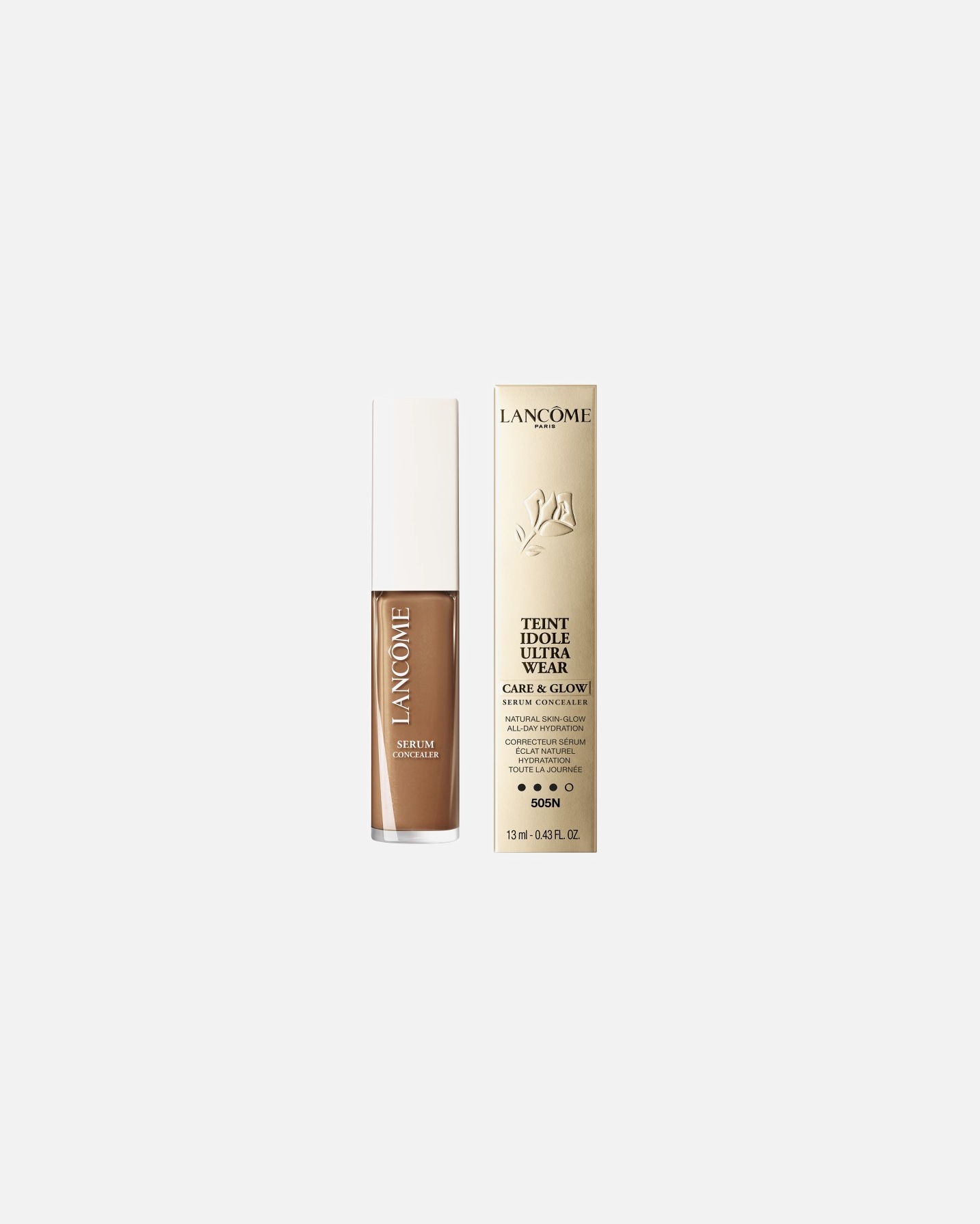 Concealer voor UnisexLancômeTeint Idole Ultra WearCare & Glow Serum Concealer505N