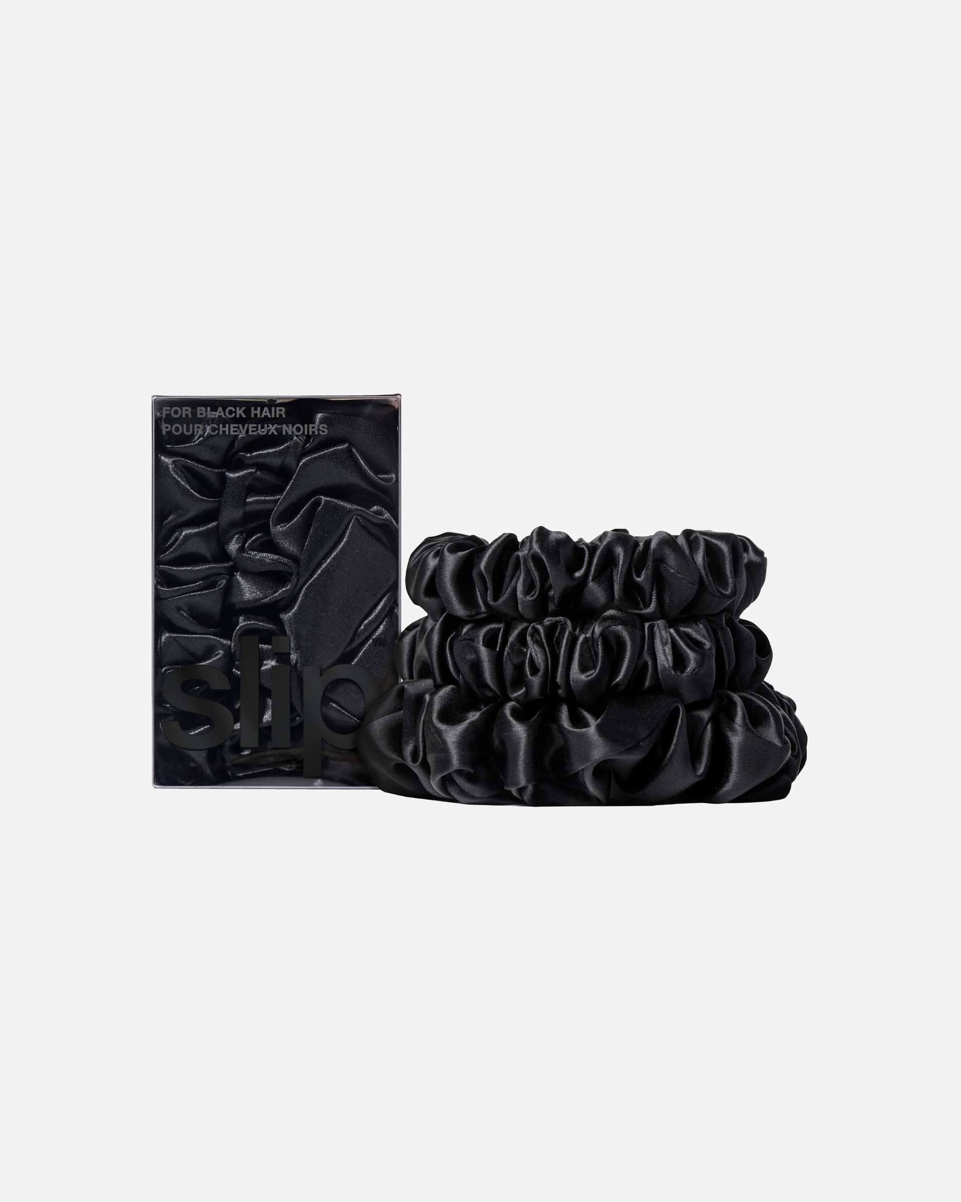 Haaraccessoires voor UnisexSlipAssorted scrunchiesBlack