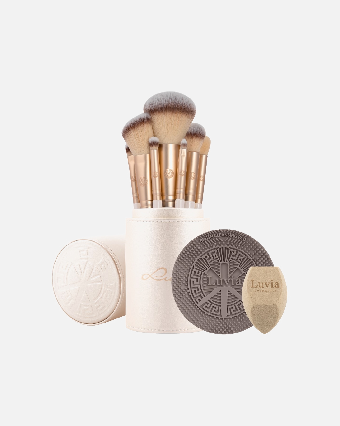 Kit de pinceaux pour UnisexeLuviaPrime Vegan ChampagneQuantité: 1