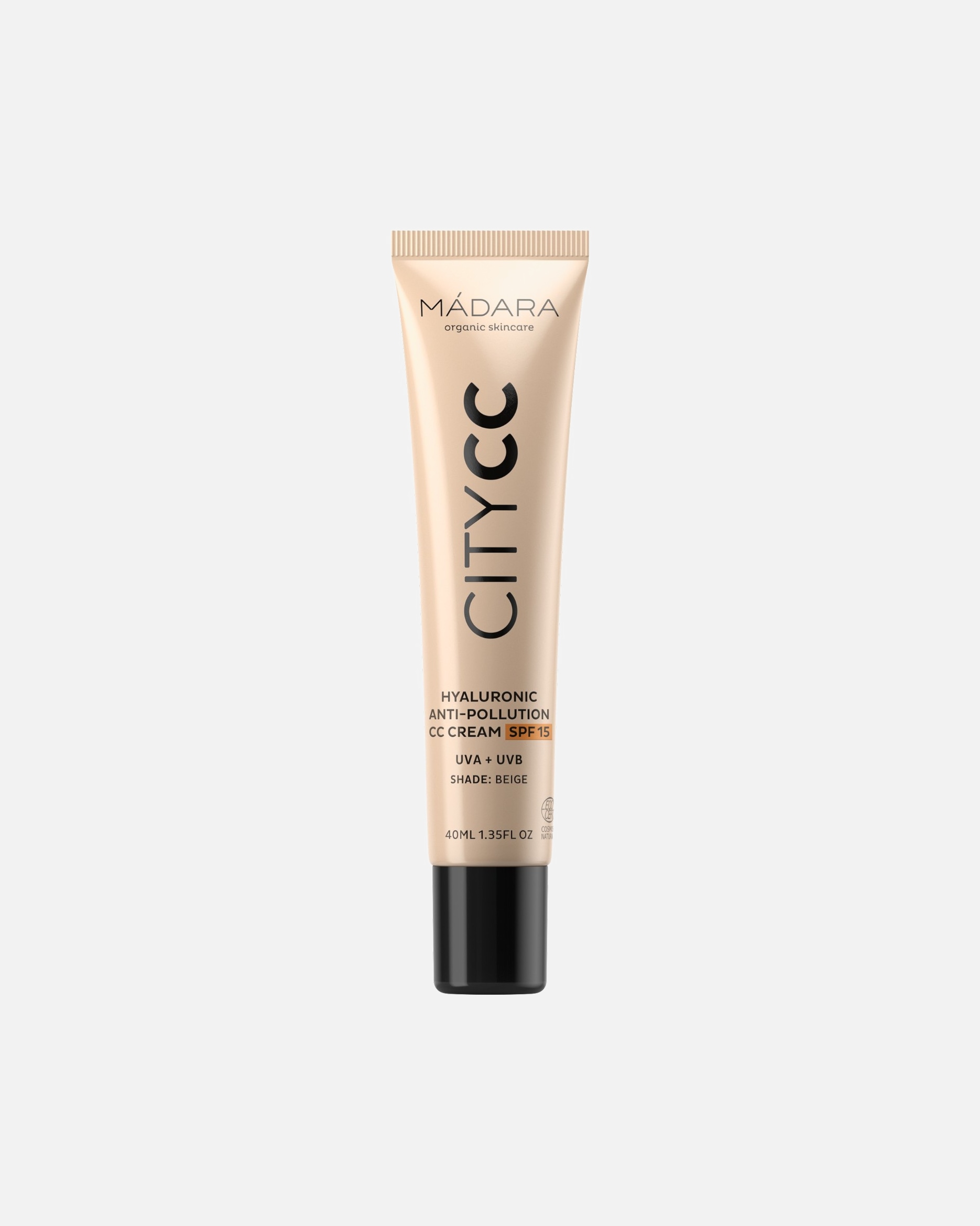 CC crème pour UnisexeMadaraCity CCHyaluronic Anti-Pollution SPF15Beige