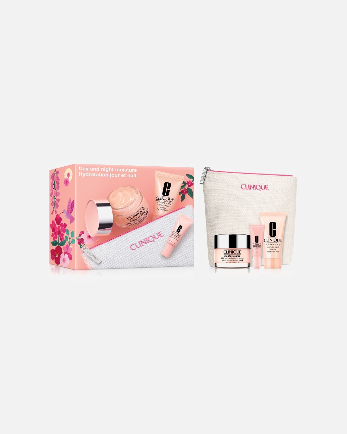 Coffret soin visage pour FemmeCliniqueMoisture Surge™Day And Night: Moisture Surge Skincare Set1 unité