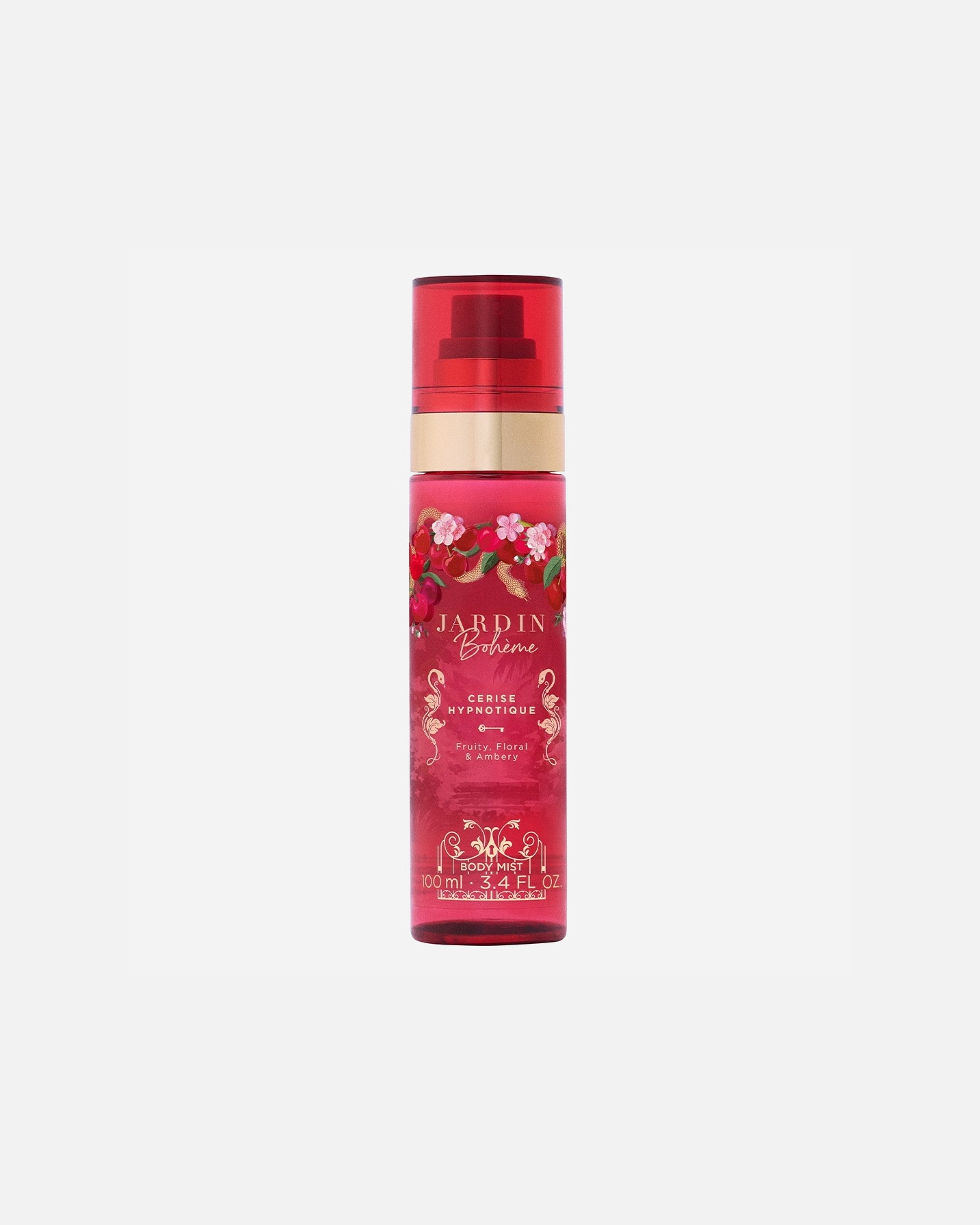 spray pour le corps pour UnisexeJardin BohèmeFORBIDDEN FRUIT COLLECTIONCerise Hypnotique100 ml