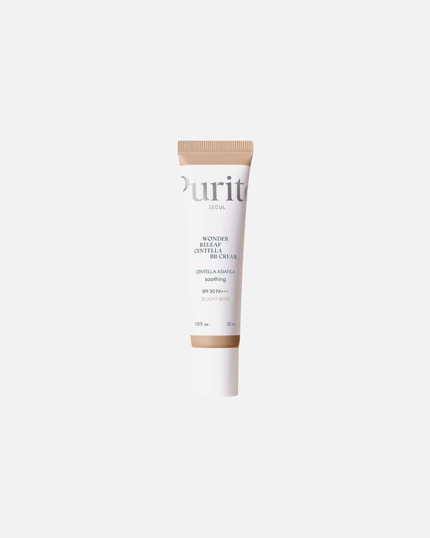BB Cream voor UnisexPURITOWonder Releaf Centella BB Cream#21 LIGHT BEIGE