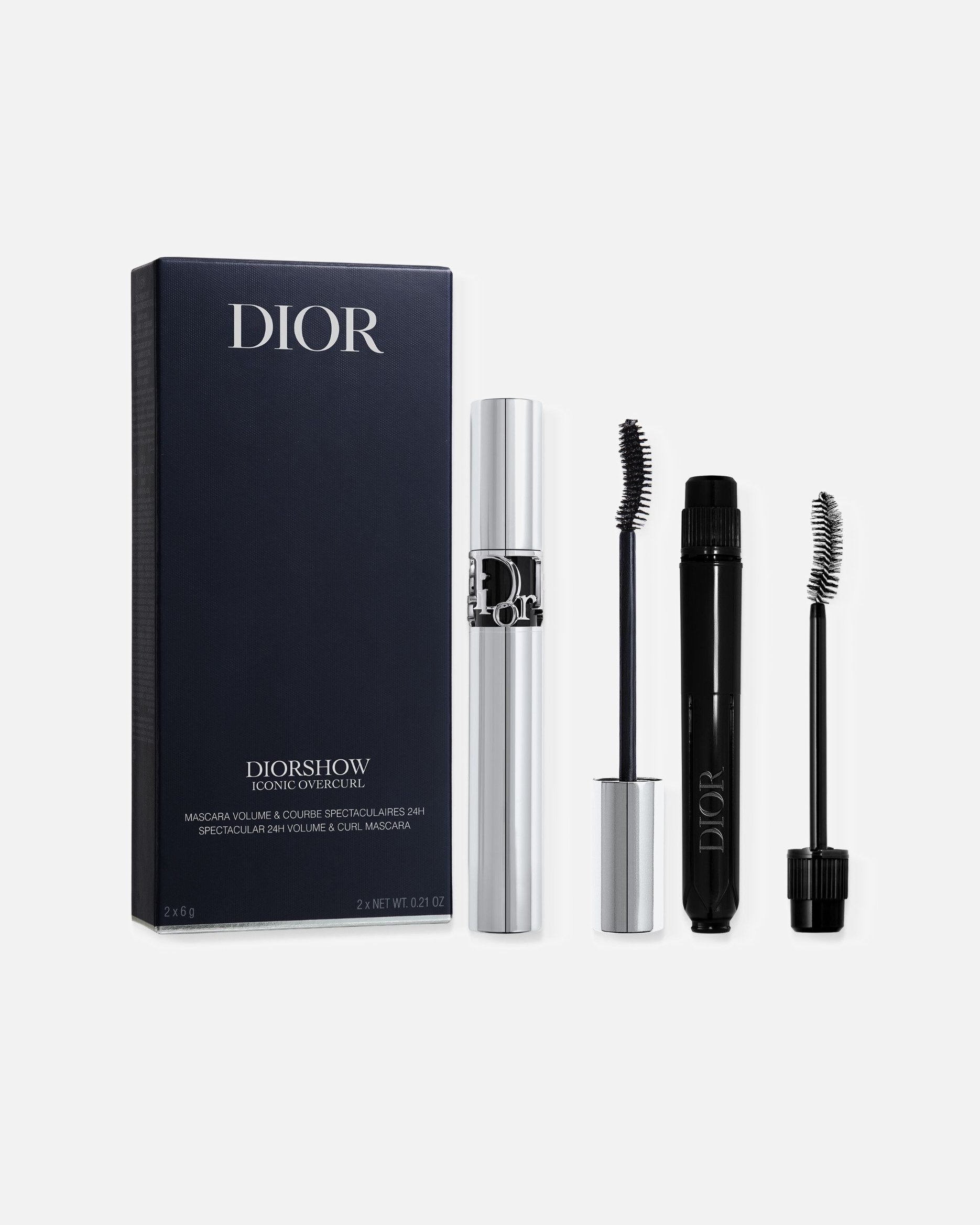 Coffret de maquillage pour les yeux pour UnisexeDIORDiorshowIconic Overcurl Coffret - Mascara & Recharge de Mascara0