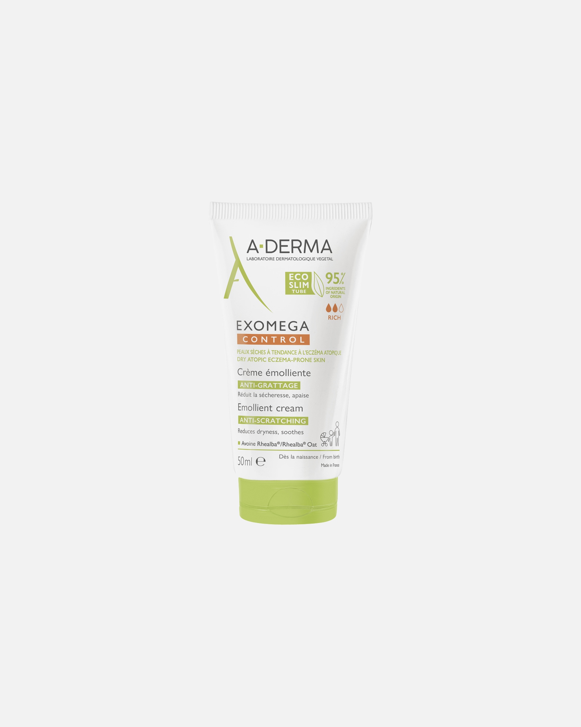 Bodycrème voor UnisexA-DERMAExomegaControl Emollient Cream50 ml