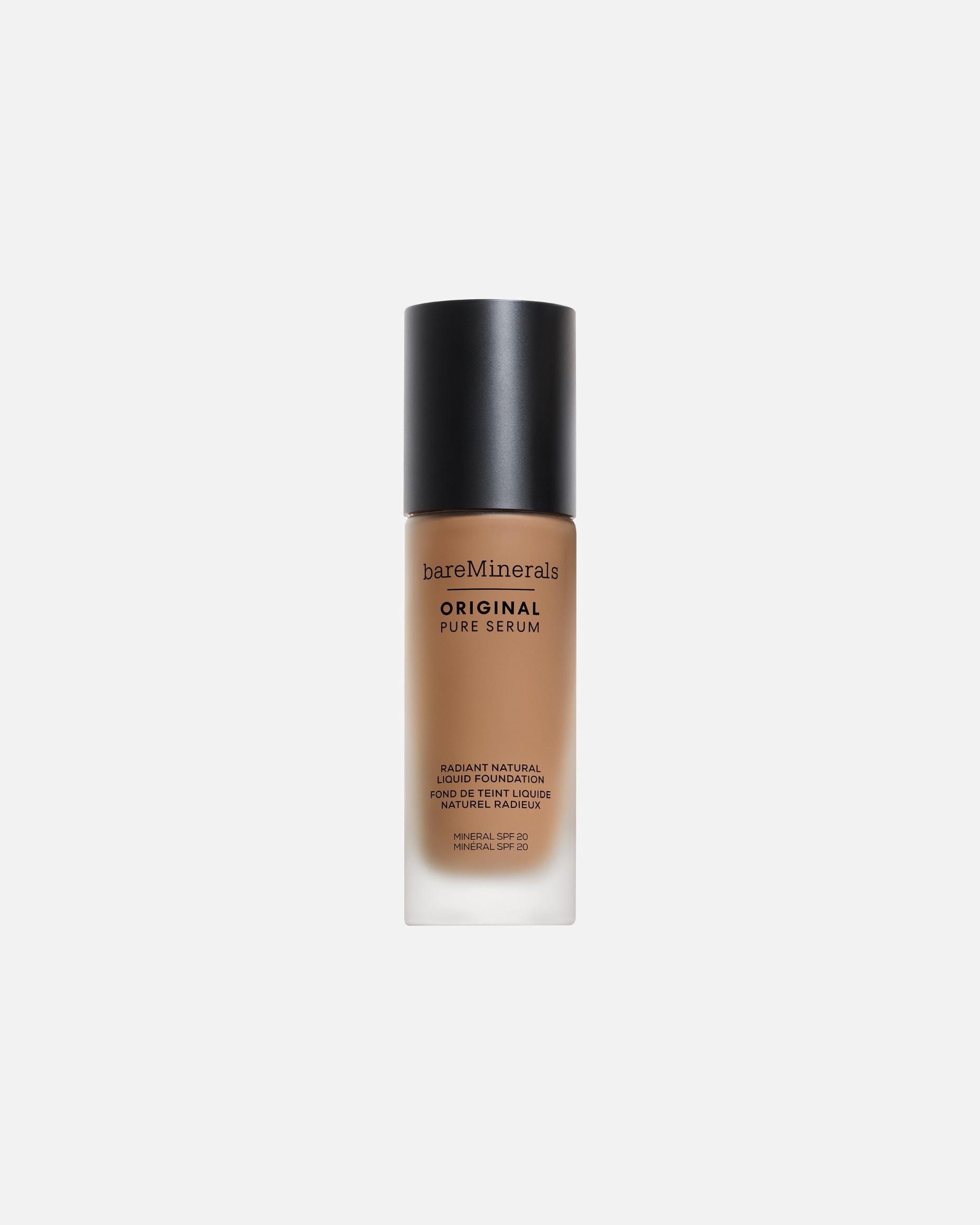 Foundation voor UnisexbareMineralsOriginalPure Serum Broad Spectrum SPF20 FoundationMedium Deep Neutral 4