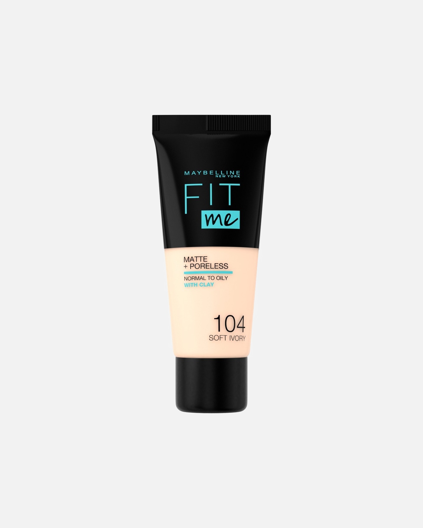 Foundation voor UnisexMaybellineFit Me Matte + Poreless Foundation104 Soft Ivory
