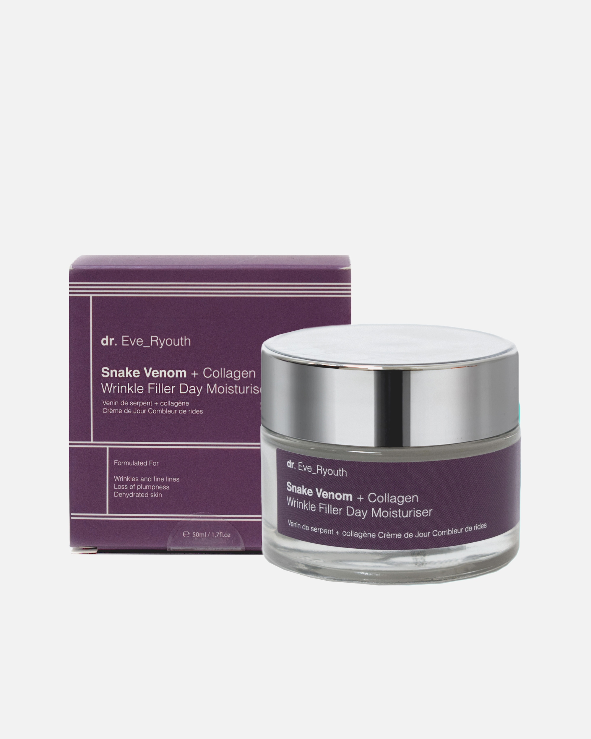 Anti-aging verzorging voor Dr. Eve_RyouthSlangengif + Collageen Rimpelvuller Dagcrème1 stuk
