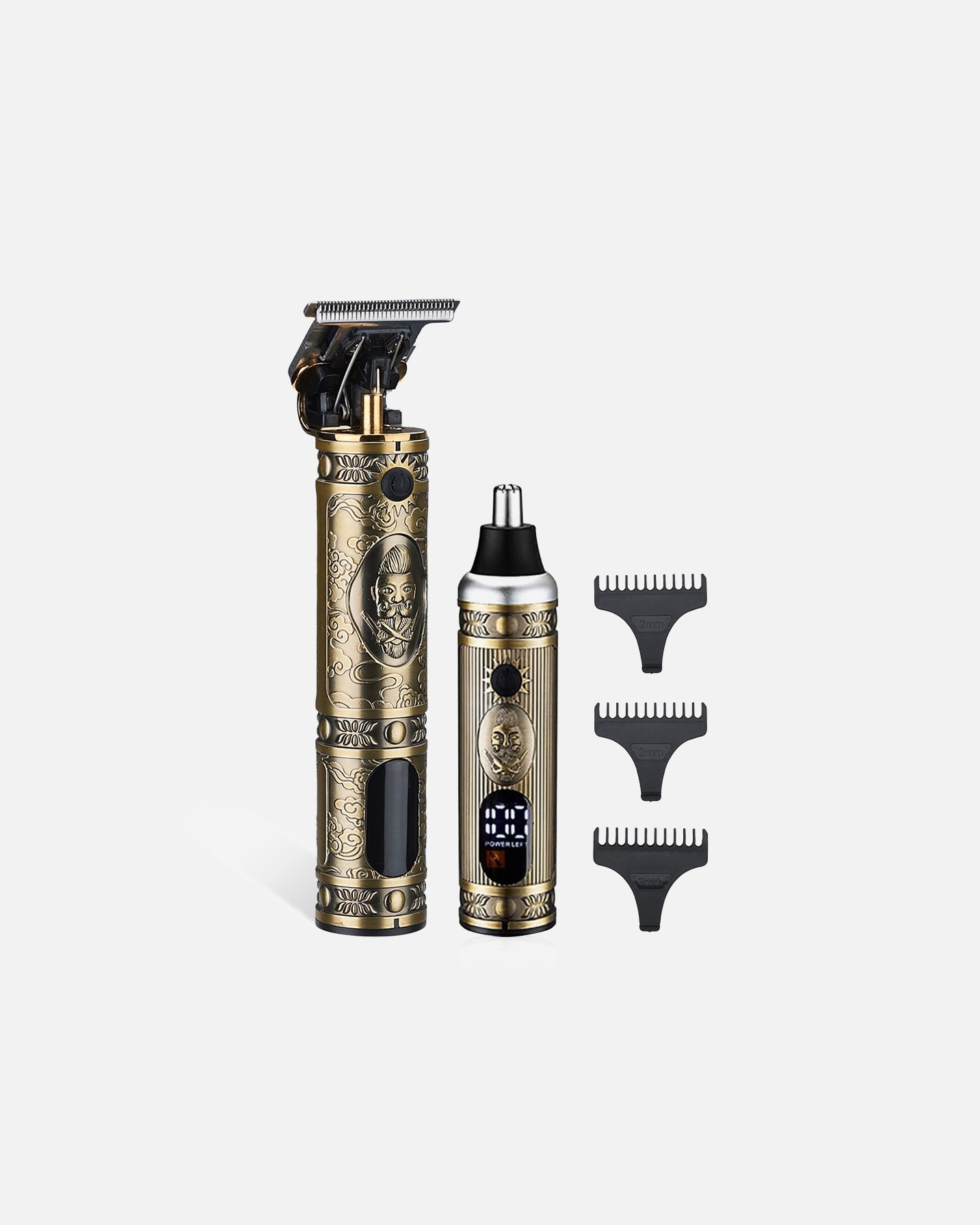 Tondeuse pour UnisexeSansbeauteDefault Brand LineTondeuse à cheveux professionnelle sans fil à lame en T + tondeuse nez1 Piece