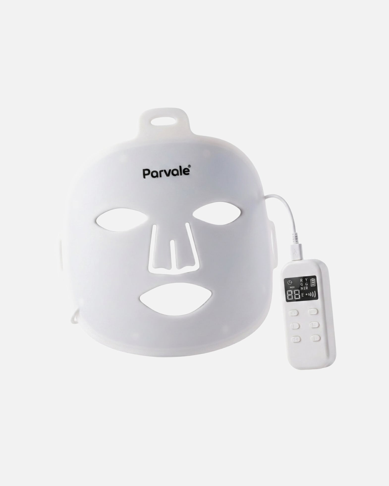 Elektrisch gezichtsmassage apparaat voor UnisexParvaleDefault Brand LineLED FlexPro GezichtsmaskerWit