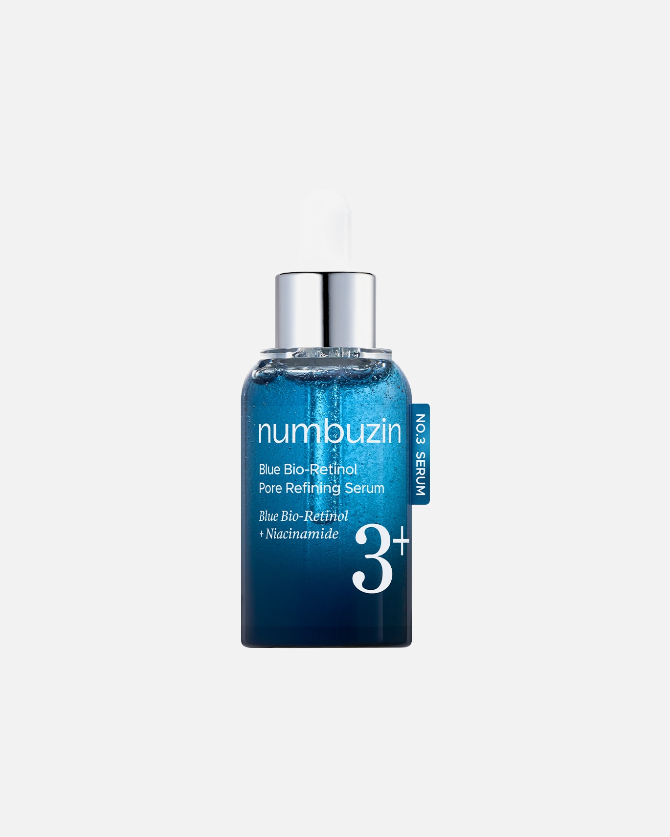 Sérum éclat pour UnisexeNumbuzinNo.3 Blue Bio-Retinol Pore Refining Serum30 ml