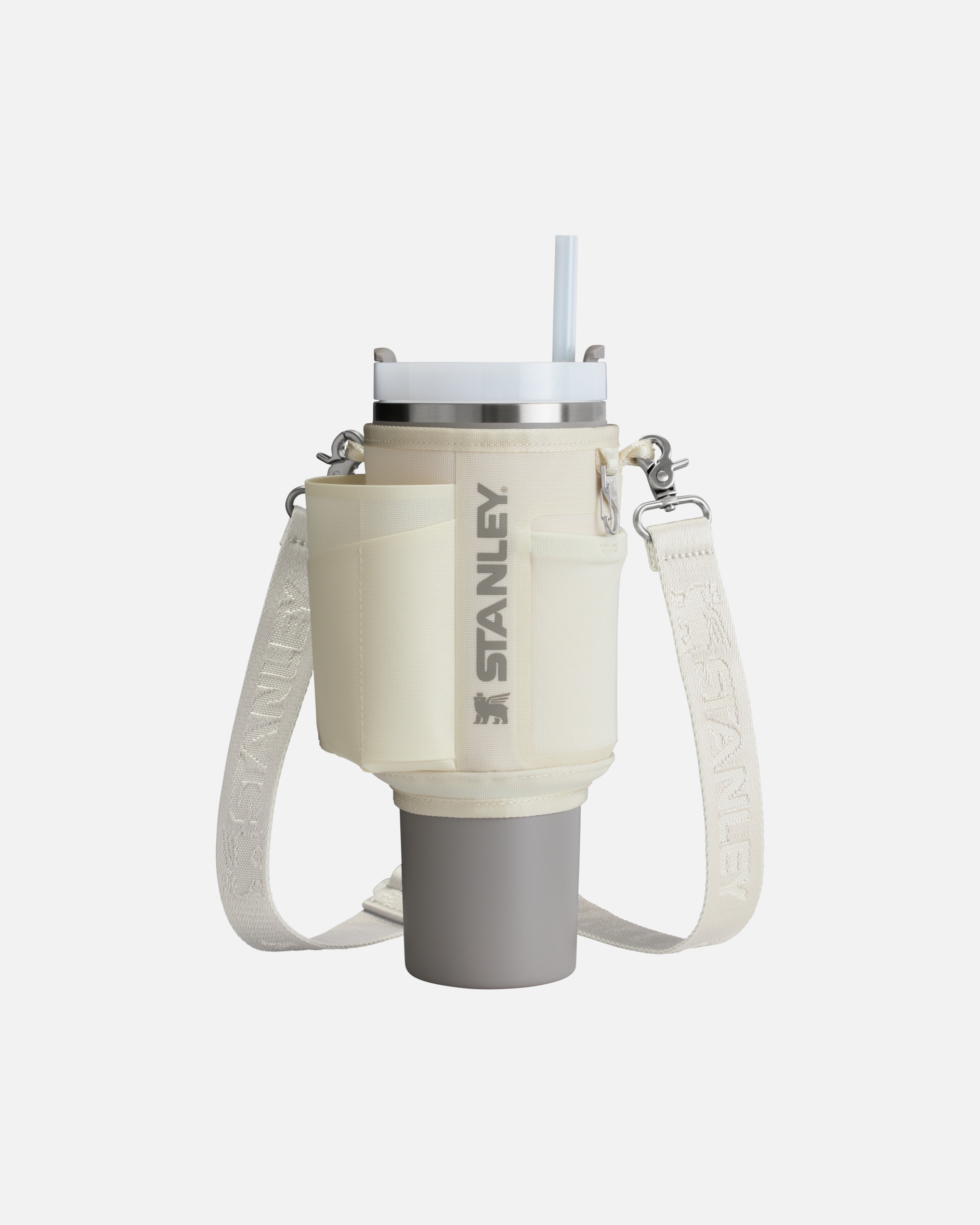 Gourde pour UnisexeStanley 1913Sac à bandoulière pour - 0,89L - THE QUENCHER H2.0 FLOWSTATE™ TUMBLERCream