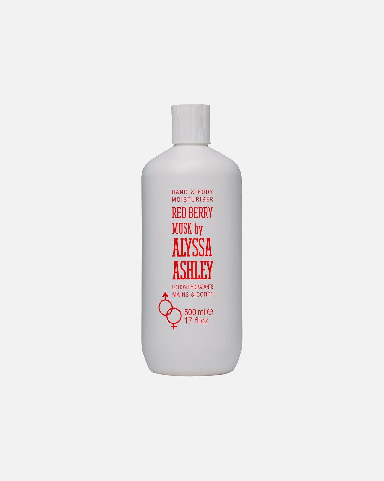 Bodylotion voor Alyssa AshleyRed Berry Musk Hand- & Lichaamslotion500 ml