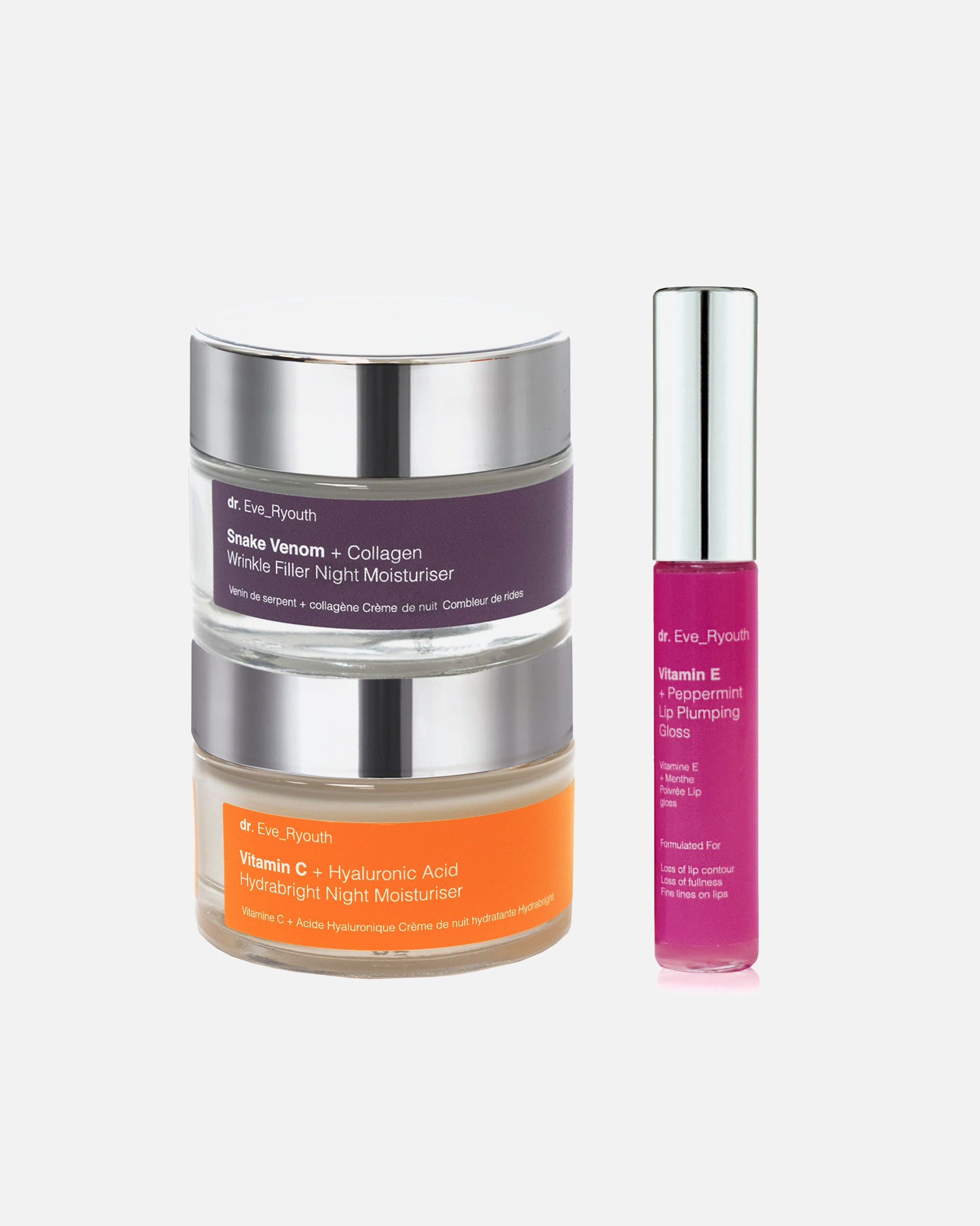 Gezichtsverzorgingsset voor Dr. Eve_RyouthHydrabright Nachtset1 stuk