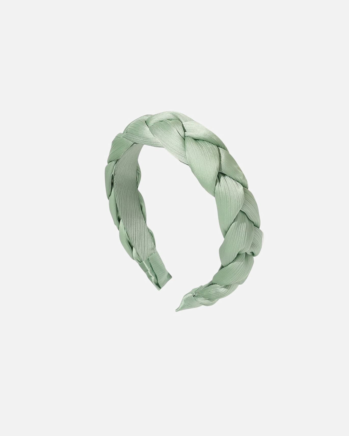 Haarband voor SOHODefault Brand LineSOHO Luna Hairband Haarband in Rood - Elegante Satijnen DiadeemSOHO Luna Haarband - Mint Green