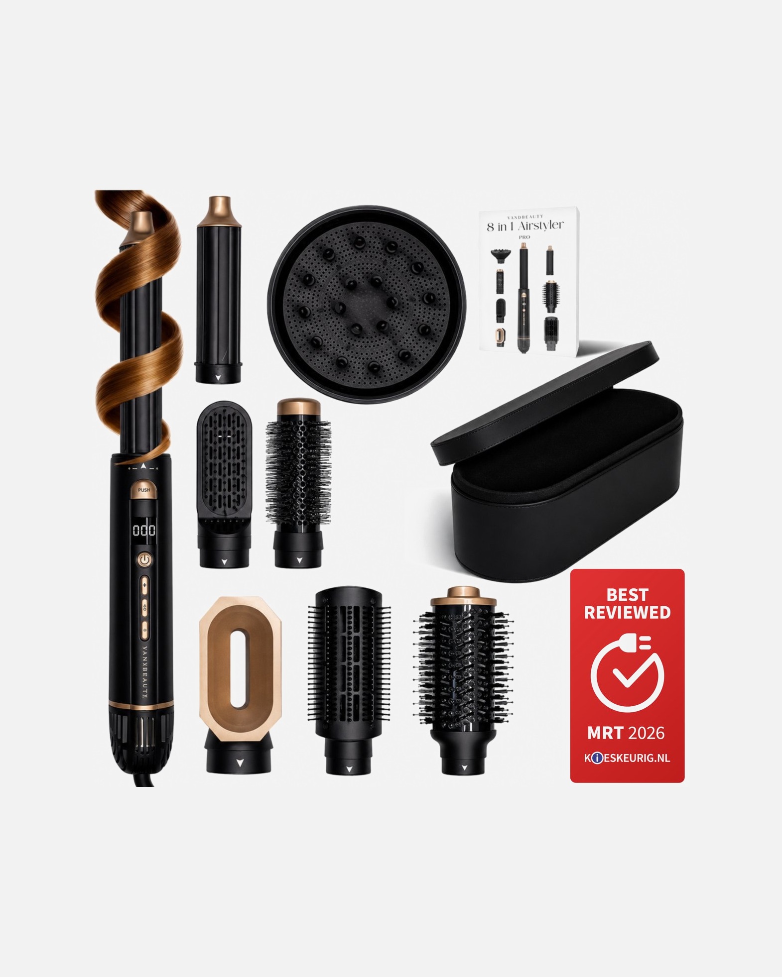 Appareil multifonction pour UnisexeSansbeauteDefault Brand Line8-en-1 Airstyler avec diffuseur et boîte de rangement1 Piece