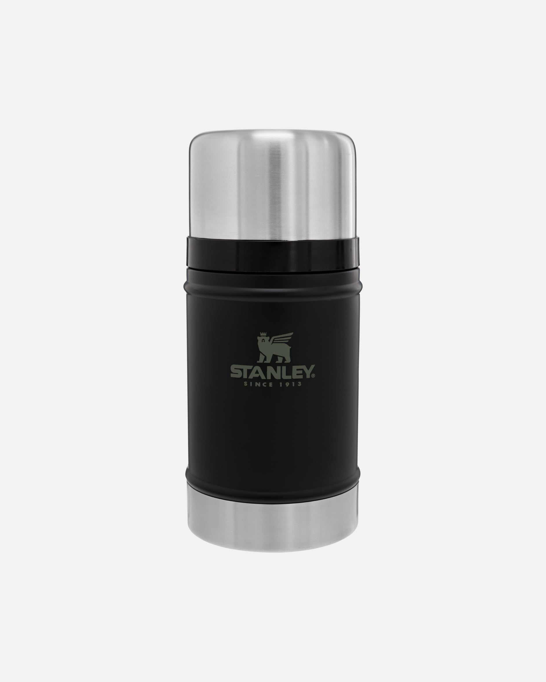 Voedsel voor UnisexStanleyThermos-lunchbox/voedselcontainer - 0,7L - CLASSIC LEGENDARY FOOD JARMatte Black Pebble
